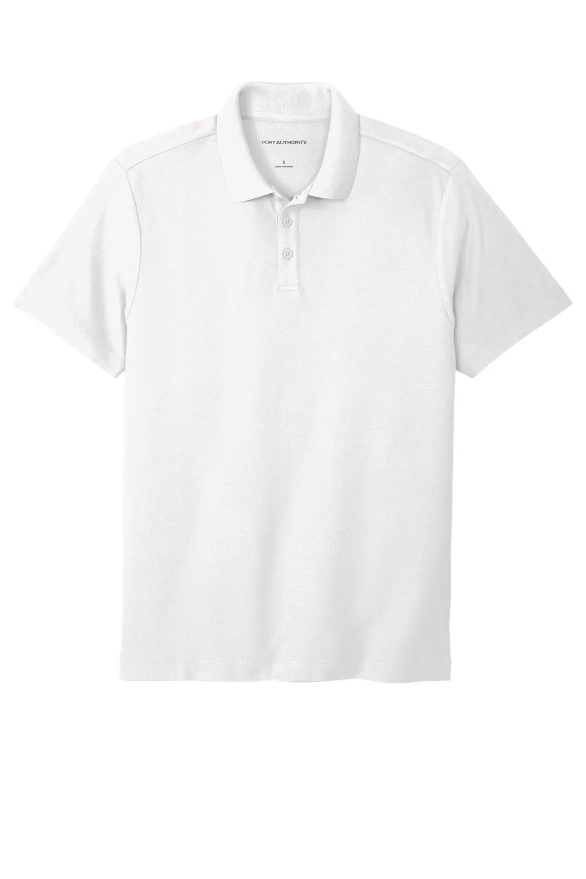 Port Authority  SuperPro React  Polo. K810 White