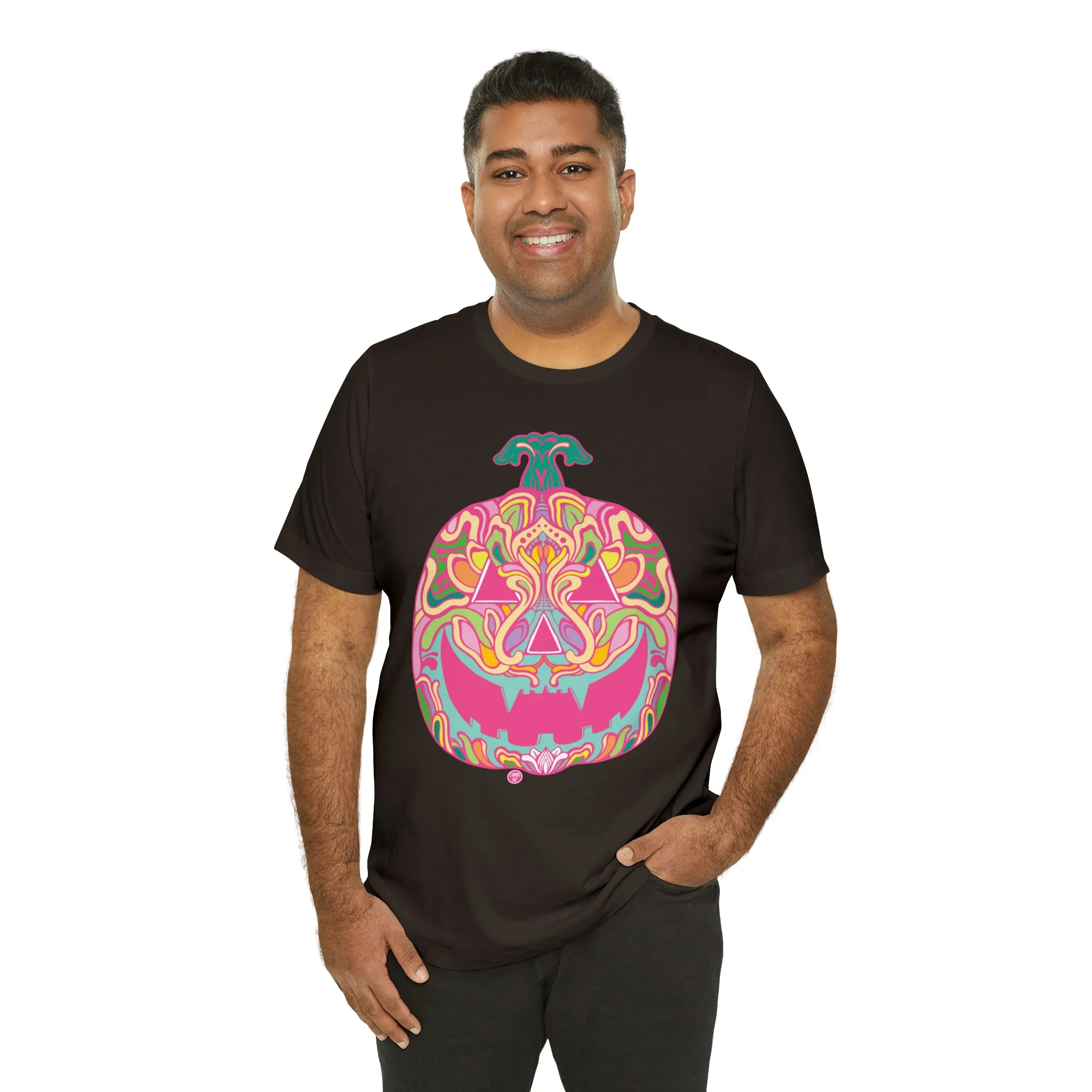 Pumpkinhead (CANDY) by Chaya Av Unisex Short Sleeve T-Shirt DTG (16 Colors Available)