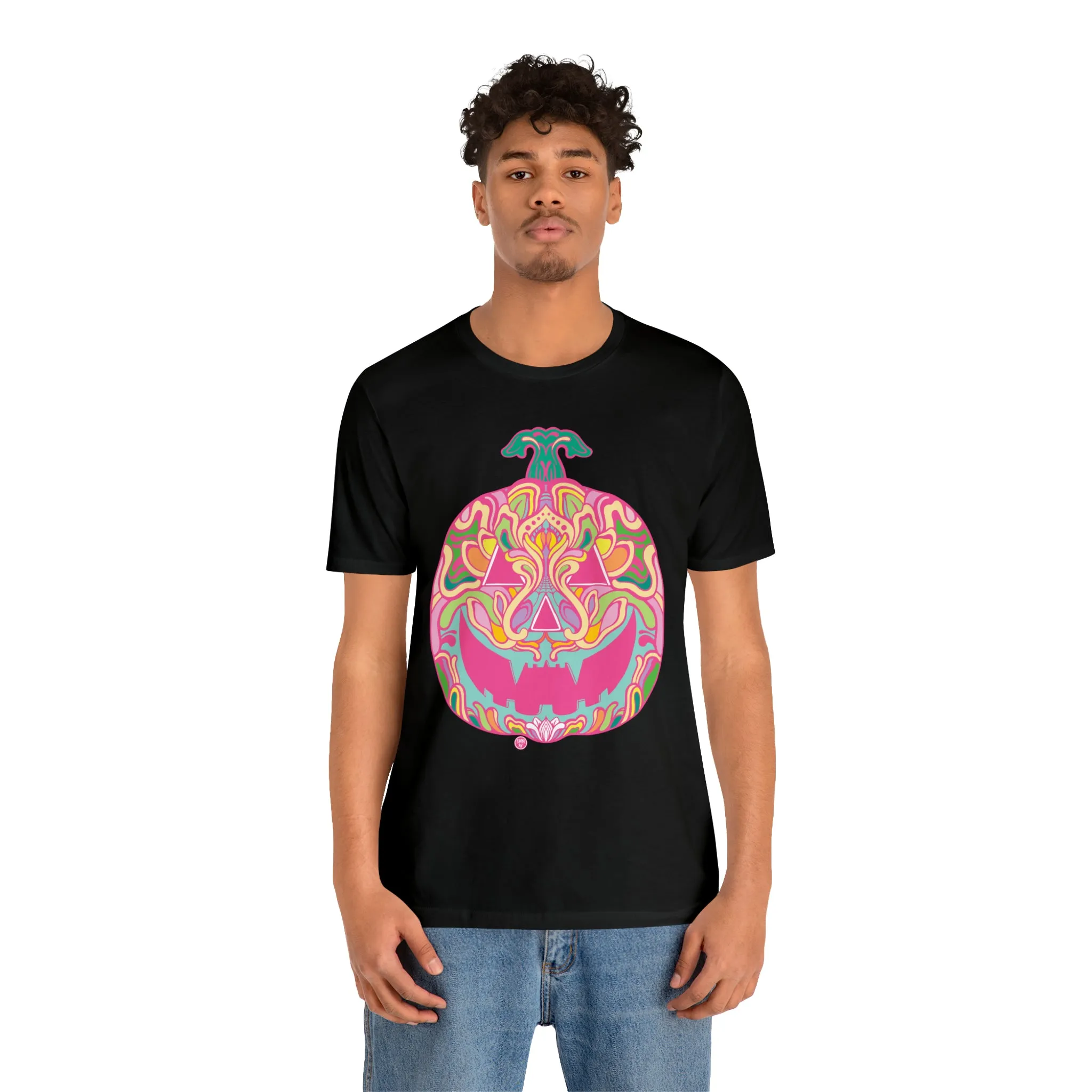 Pumpkinhead (CANDY) by Chaya Av Unisex Short Sleeve T-Shirt DTG (16 Colors Available)
