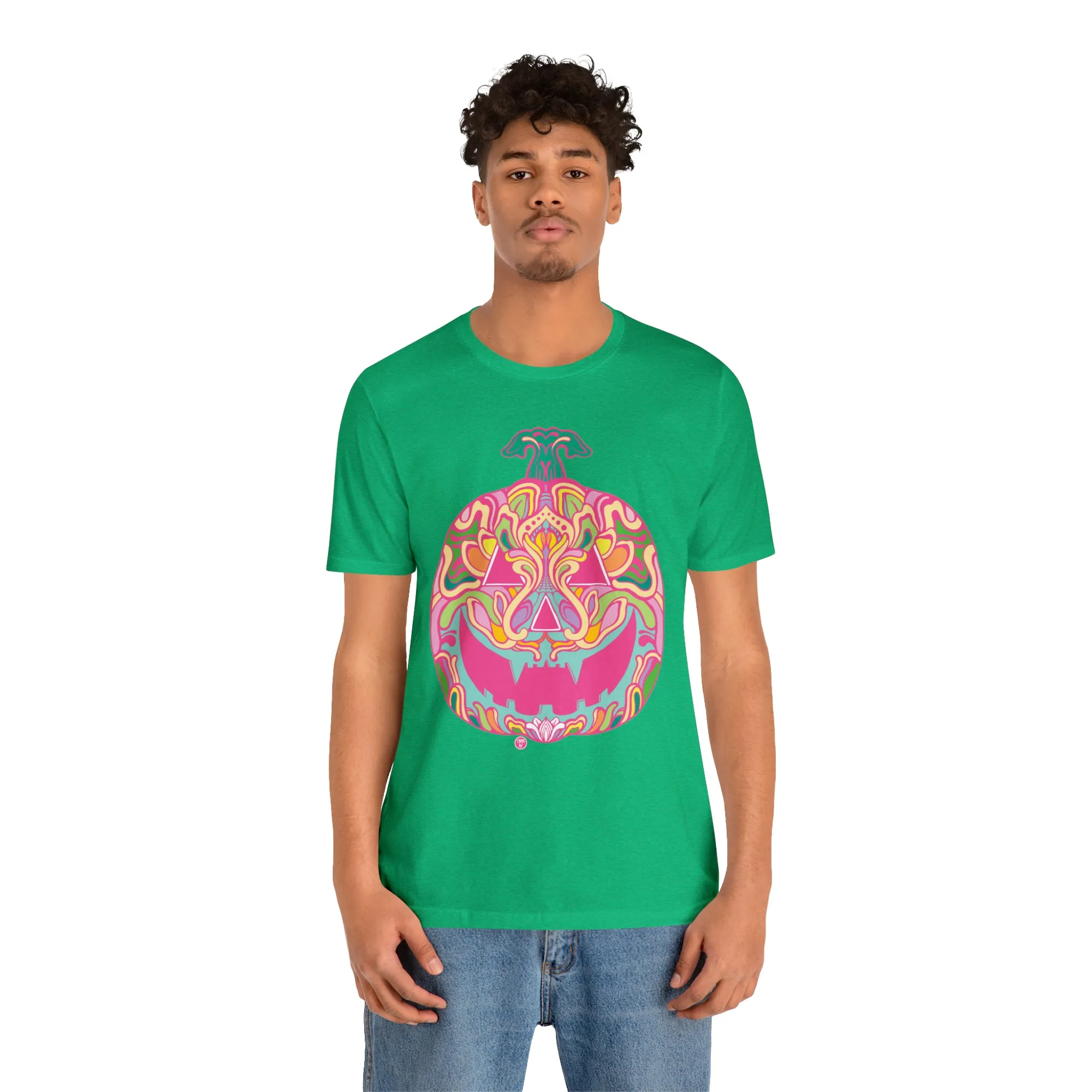 Pumpkinhead (CANDY) by Chaya Av Unisex Short Sleeve T-Shirt DTG (16 Colors Available)