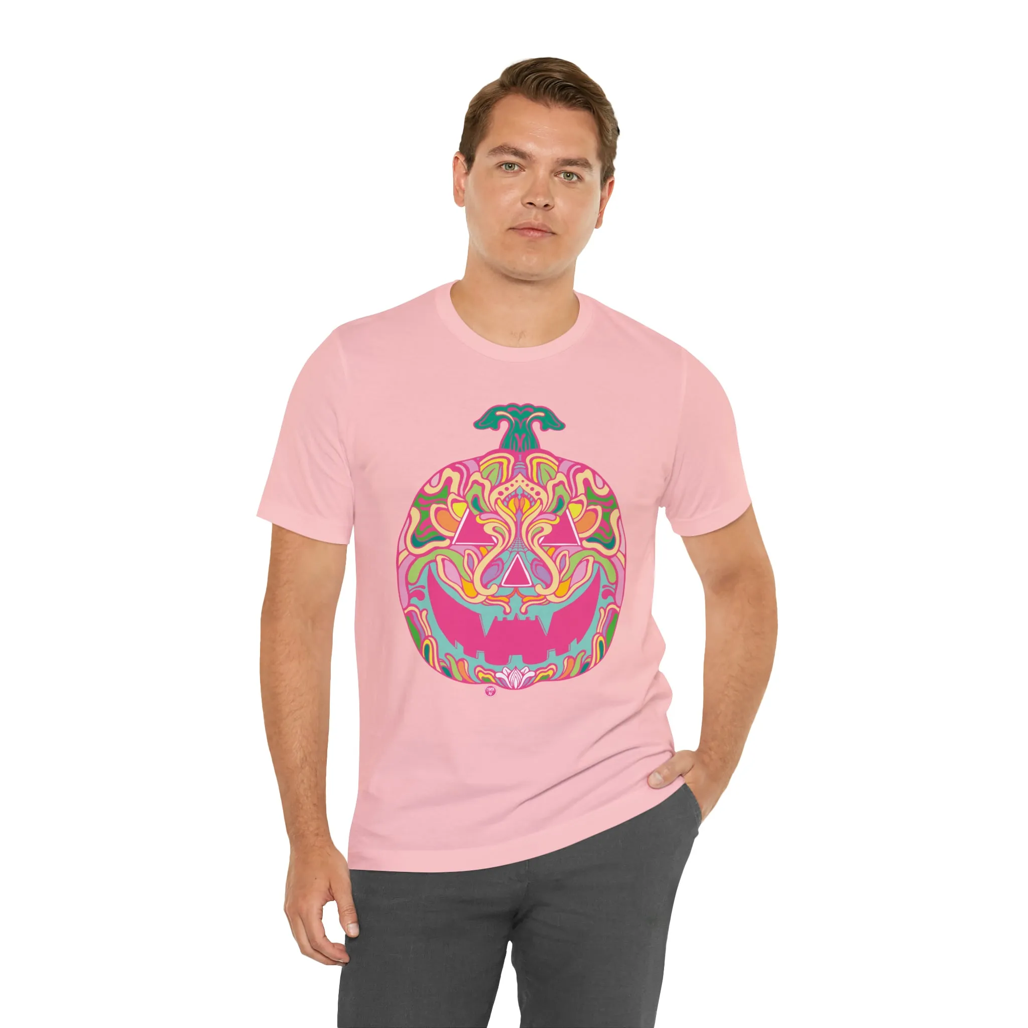 Pumpkinhead (CANDY) by Chaya Av Unisex Short Sleeve T-Shirt DTG (16 Colors Available)