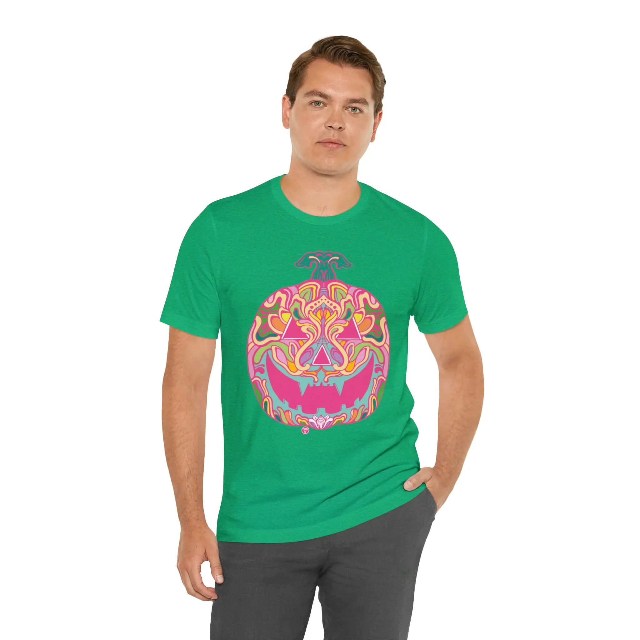 Pumpkinhead (CANDY) by Chaya Av Unisex Short Sleeve T-Shirt DTG (16 Colors Available)