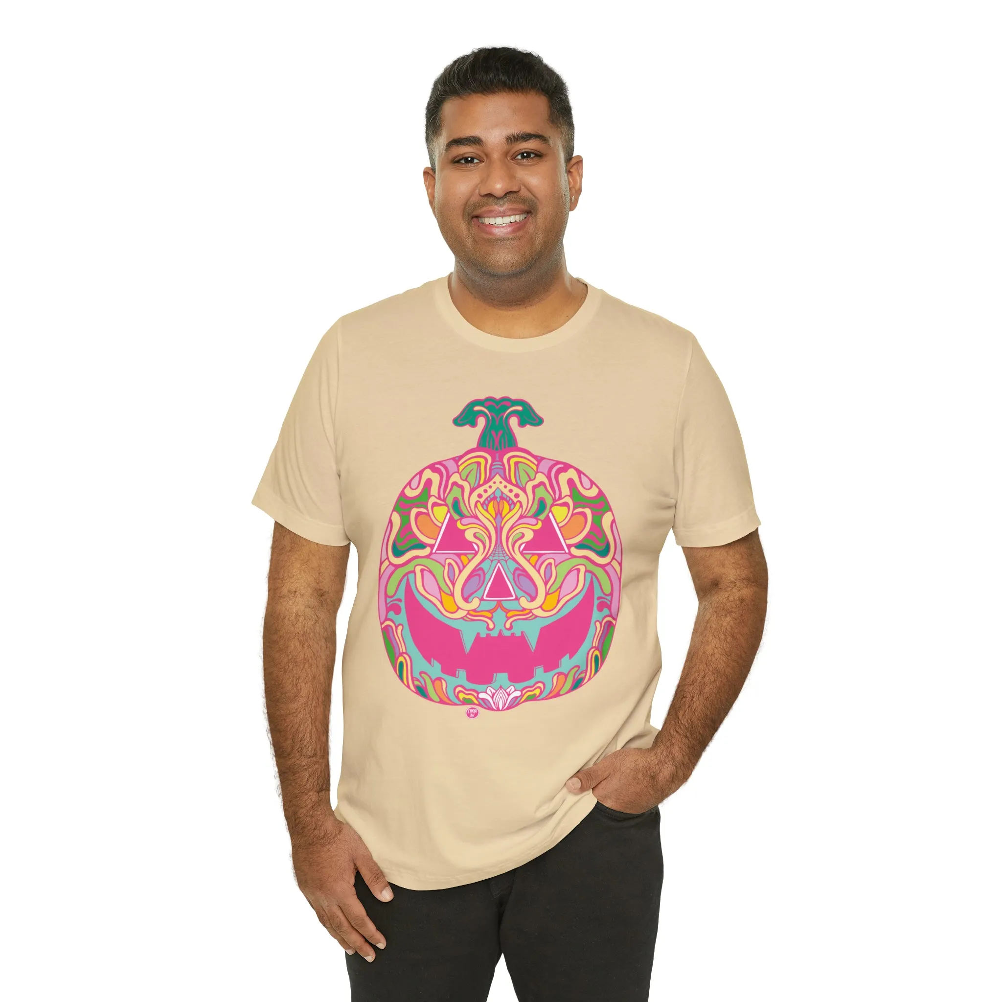 Pumpkinhead (CANDY) by Chaya Av Unisex Short Sleeve T-Shirt DTG (16 Colors Available)