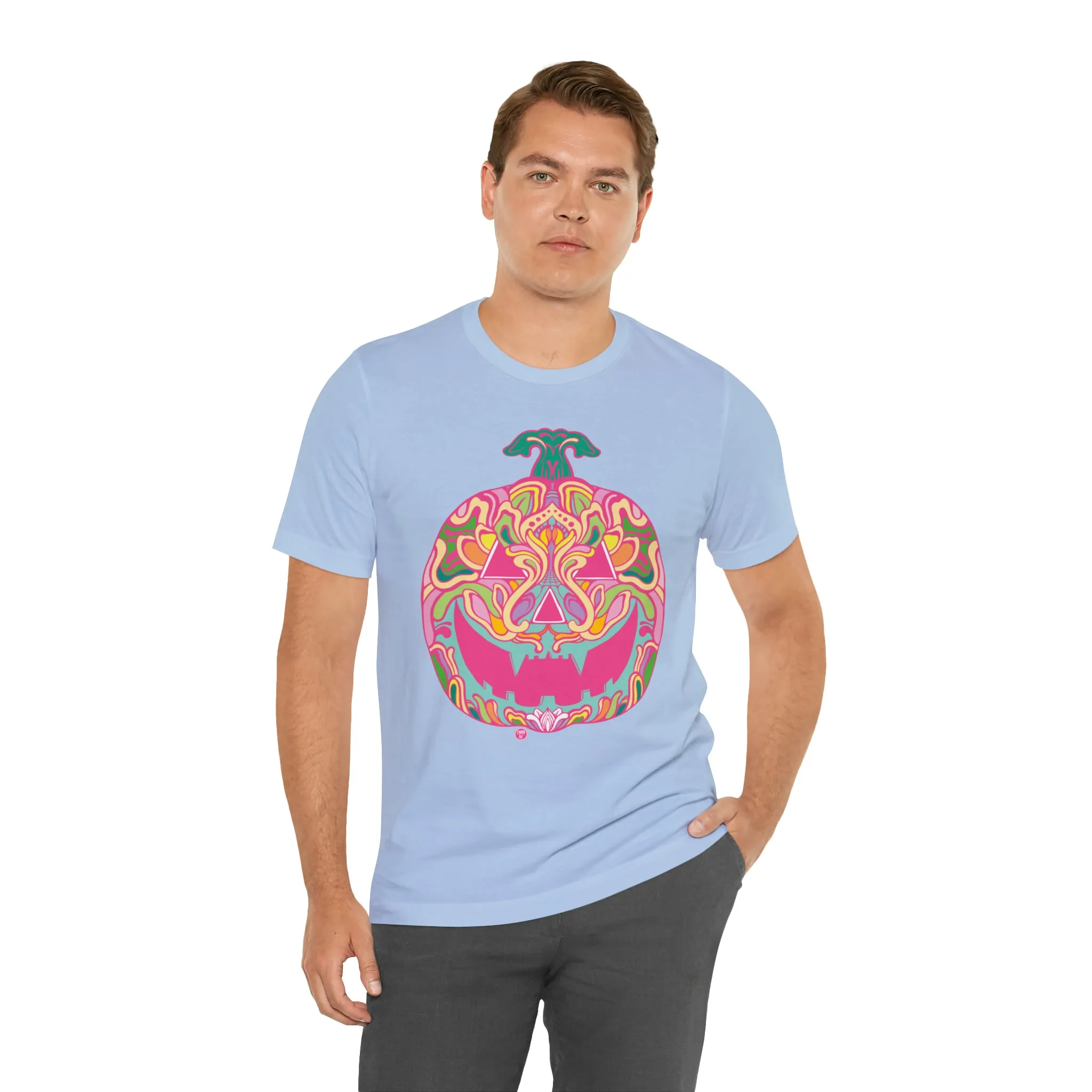 Pumpkinhead (CANDY) by Chaya Av Unisex Short Sleeve T-Shirt DTG (16 Colors Available)