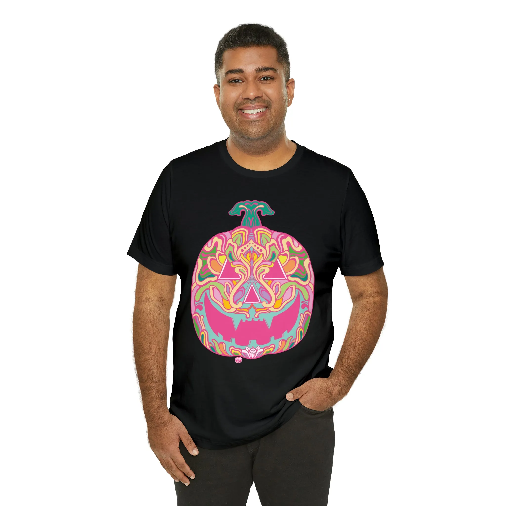 Pumpkinhead (CANDY) by Chaya Av Unisex Short Sleeve T-Shirt DTG (16 Colors Available)