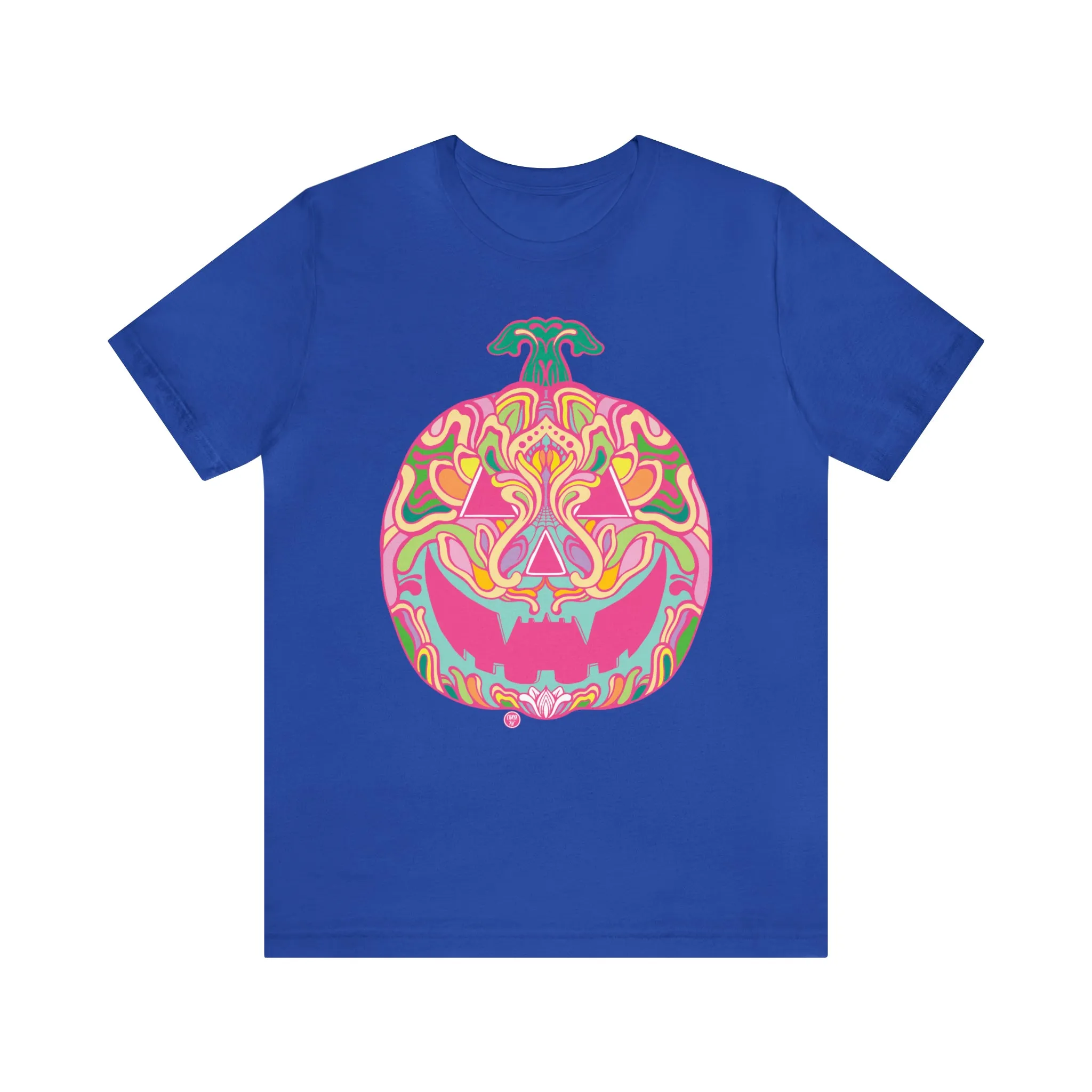 Pumpkinhead (CANDY) by Chaya Av Unisex Short Sleeve T-Shirt DTG (16 Colors Available)
