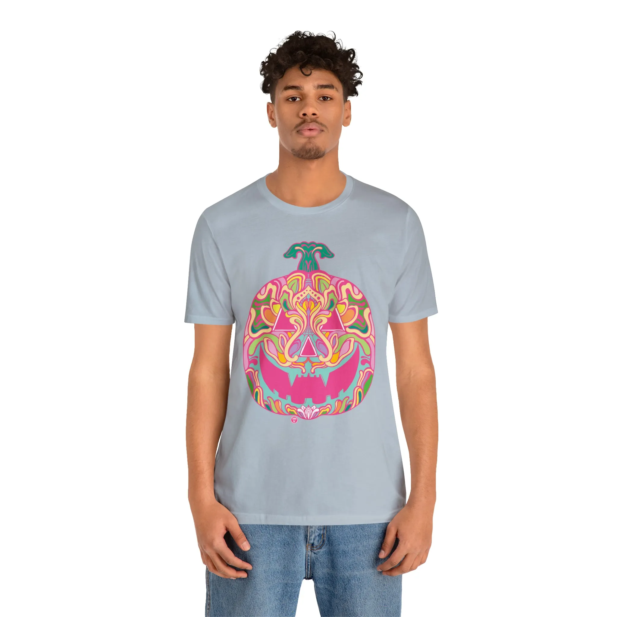 Pumpkinhead (CANDY) by Chaya Av Unisex Short Sleeve T-Shirt DTG (16 Colors Available)