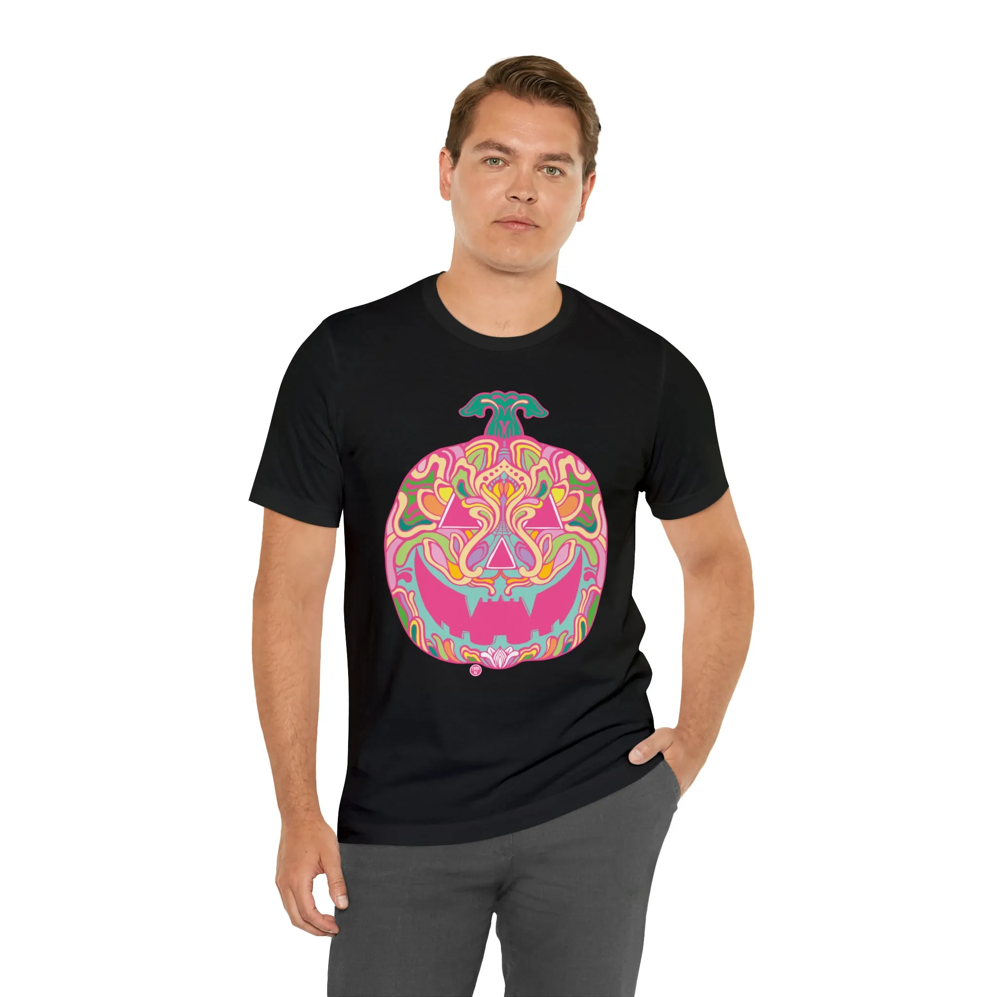 Pumpkinhead (CANDY) by Chaya Av Unisex Short Sleeve T-Shirt DTG (16 Colors Available)