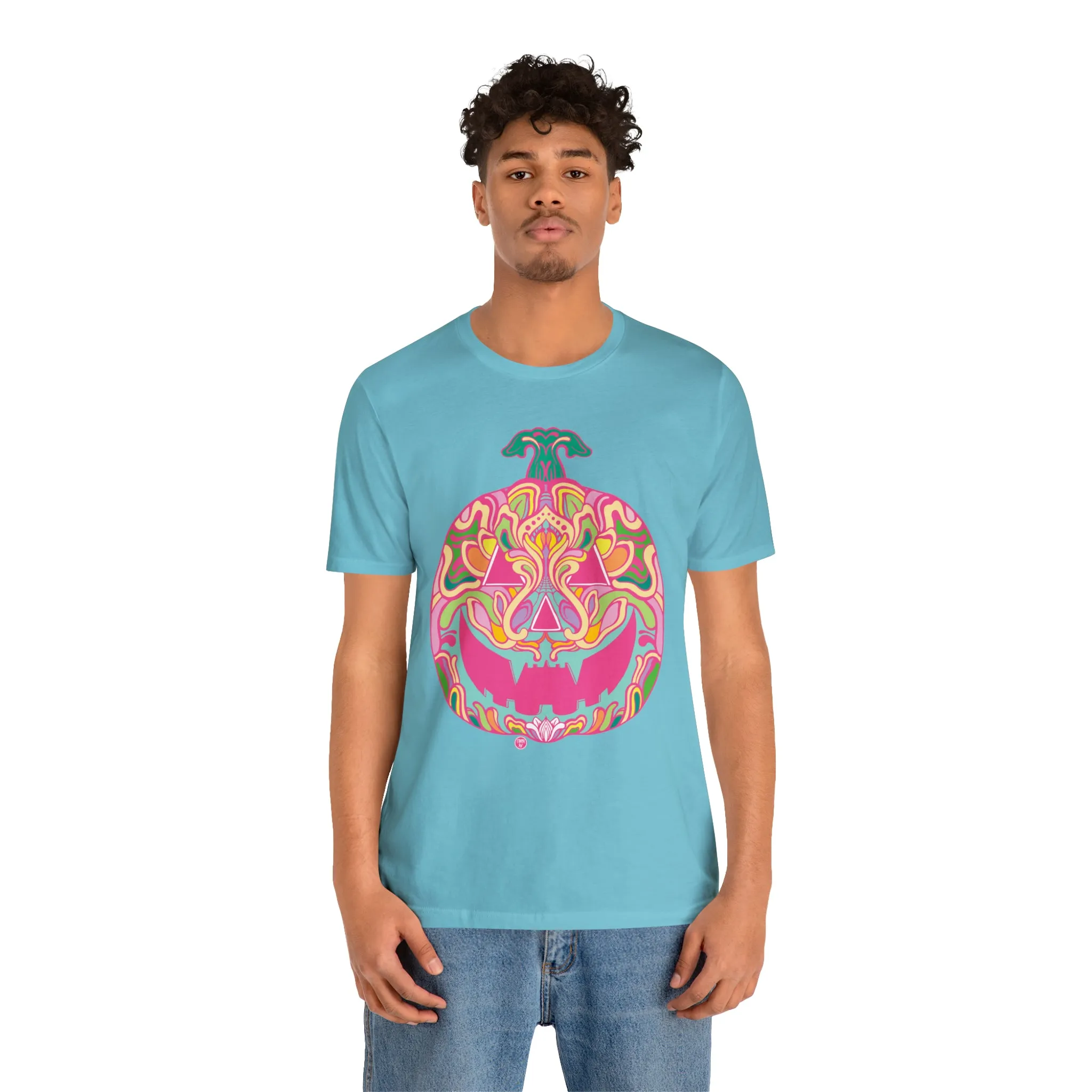 Pumpkinhead (CANDY) by Chaya Av Unisex Short Sleeve T-Shirt DTG (16 Colors Available)