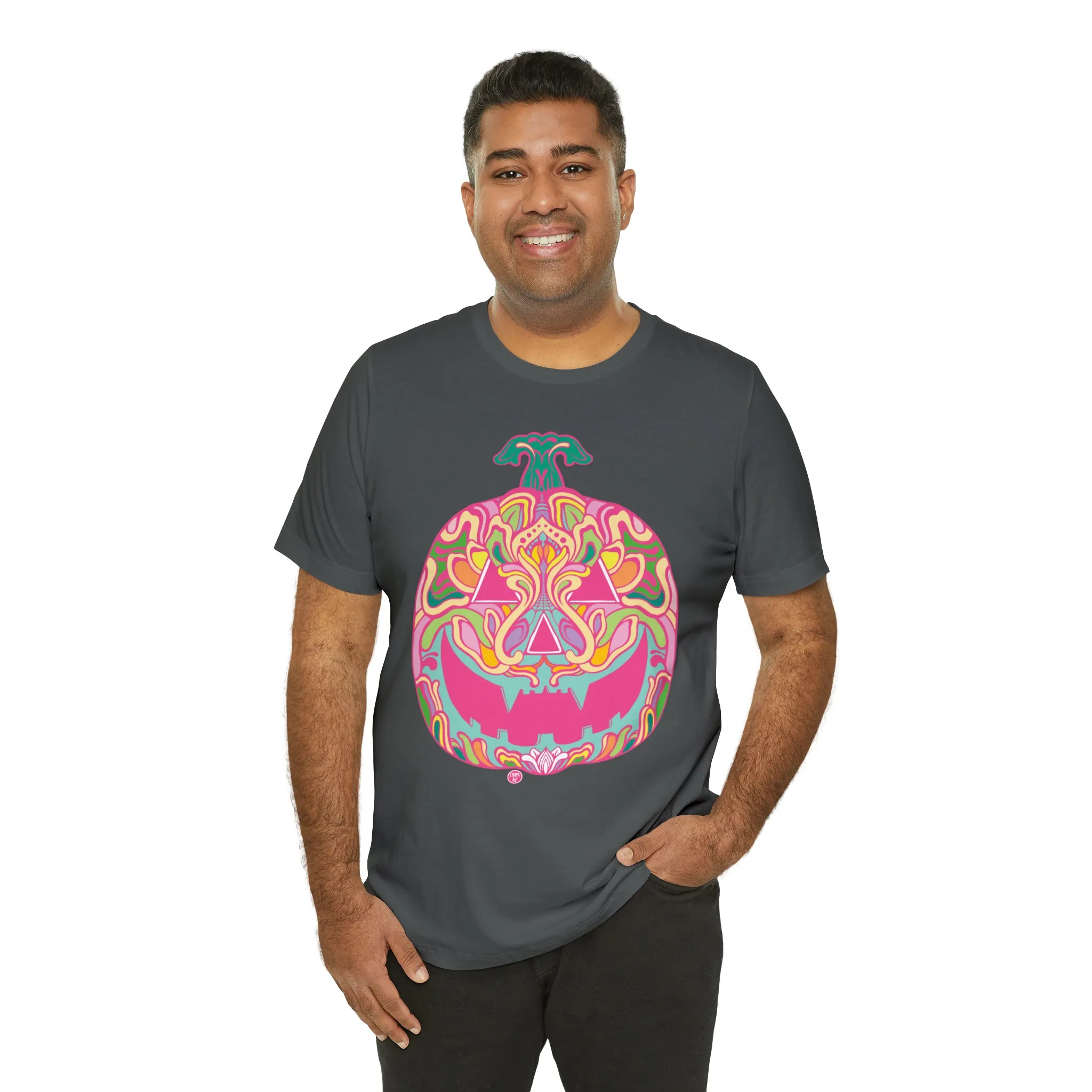 Pumpkinhead (CANDY) by Chaya Av Unisex Short Sleeve T-Shirt DTG (16 Colors Available)