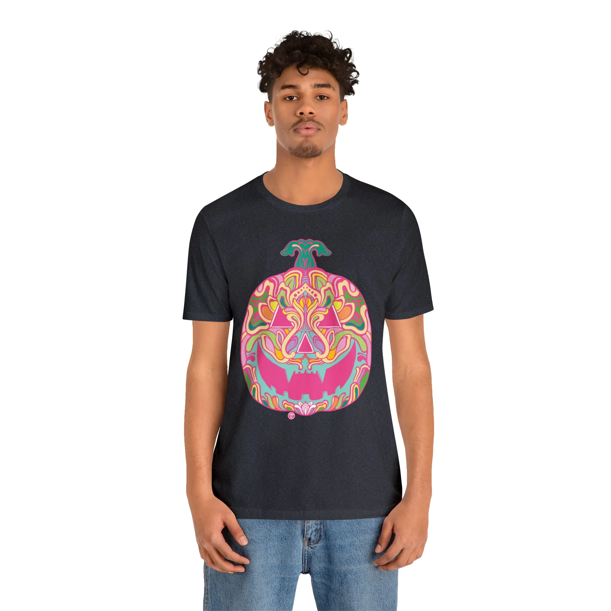 Pumpkinhead (CANDY) by Chaya Av Unisex Short Sleeve T-Shirt DTG (16 Colors Available)