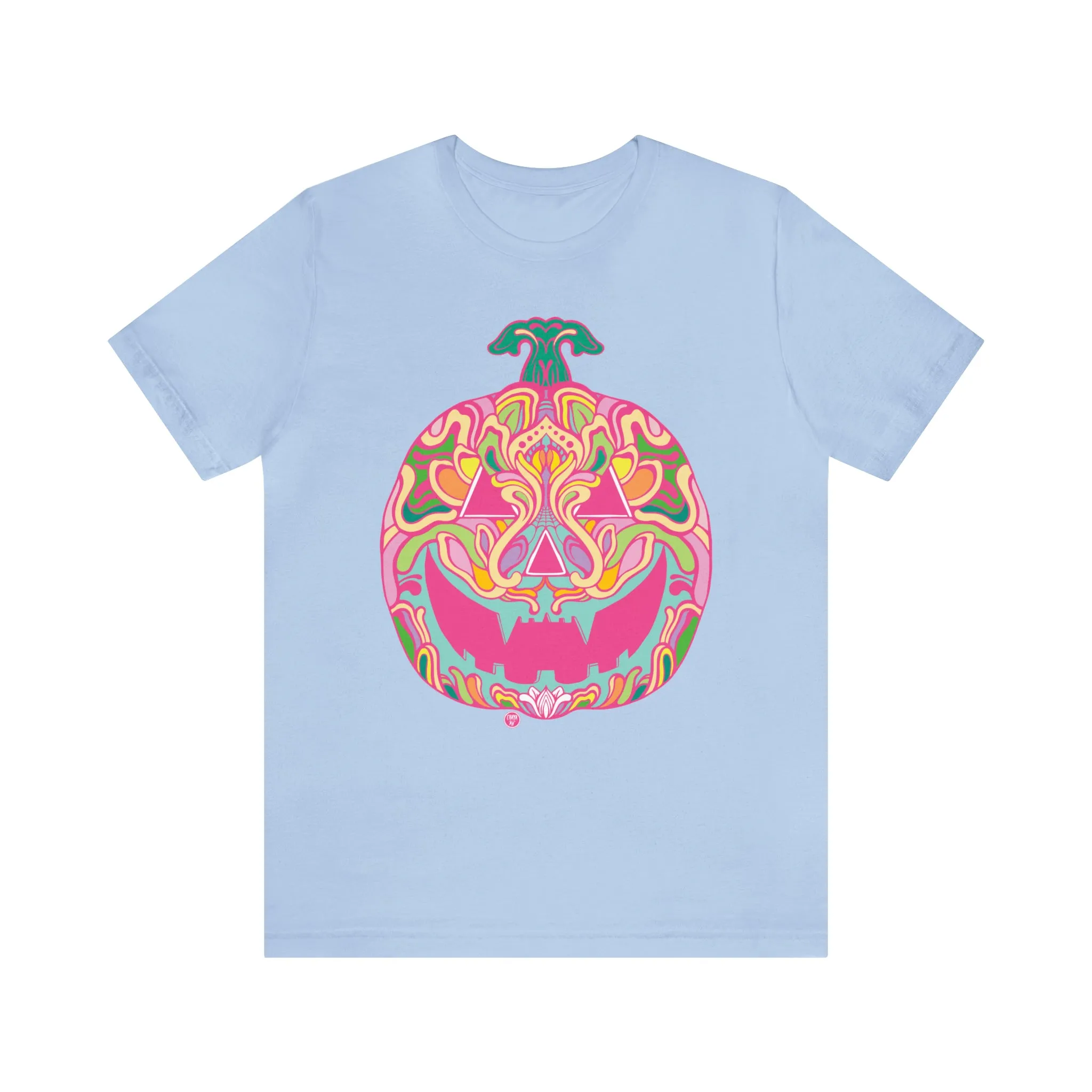 Pumpkinhead (CANDY) by Chaya Av Unisex Short Sleeve T-Shirt DTG (16 Colors Available)