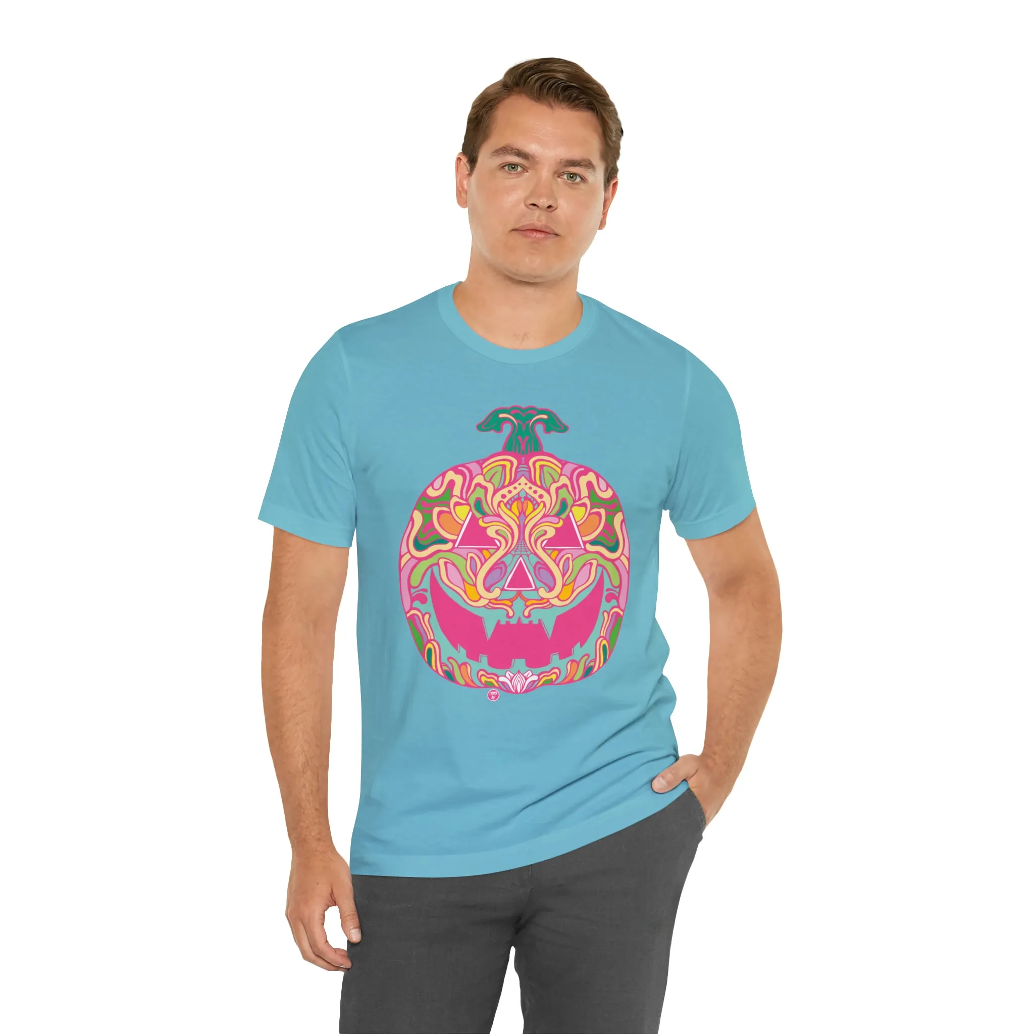 Pumpkinhead (CANDY) by Chaya Av Unisex Short Sleeve T-Shirt DTG (16 Colors Available)