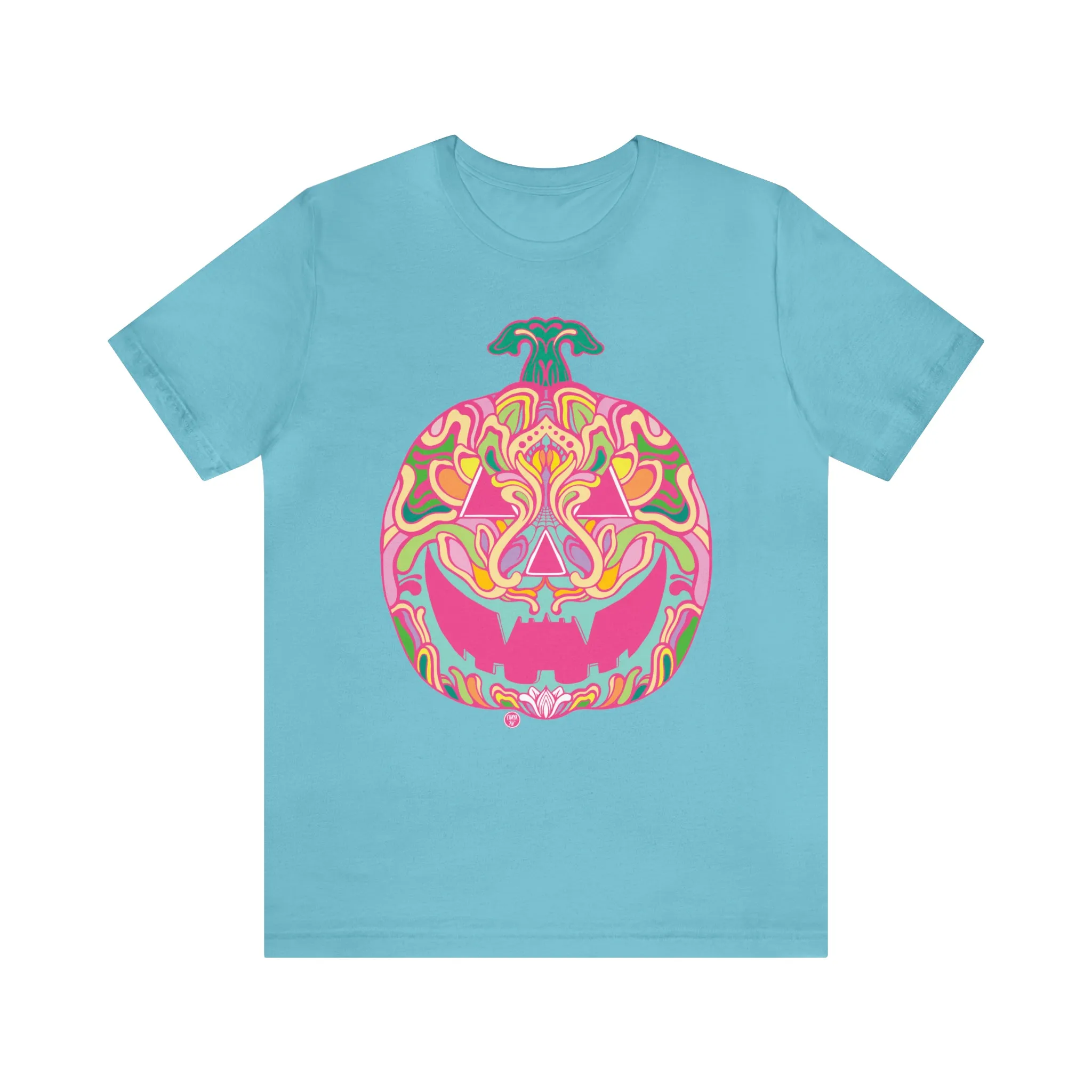 Pumpkinhead (CANDY) by Chaya Av Unisex Short Sleeve T-Shirt DTG (16 Colors Available)