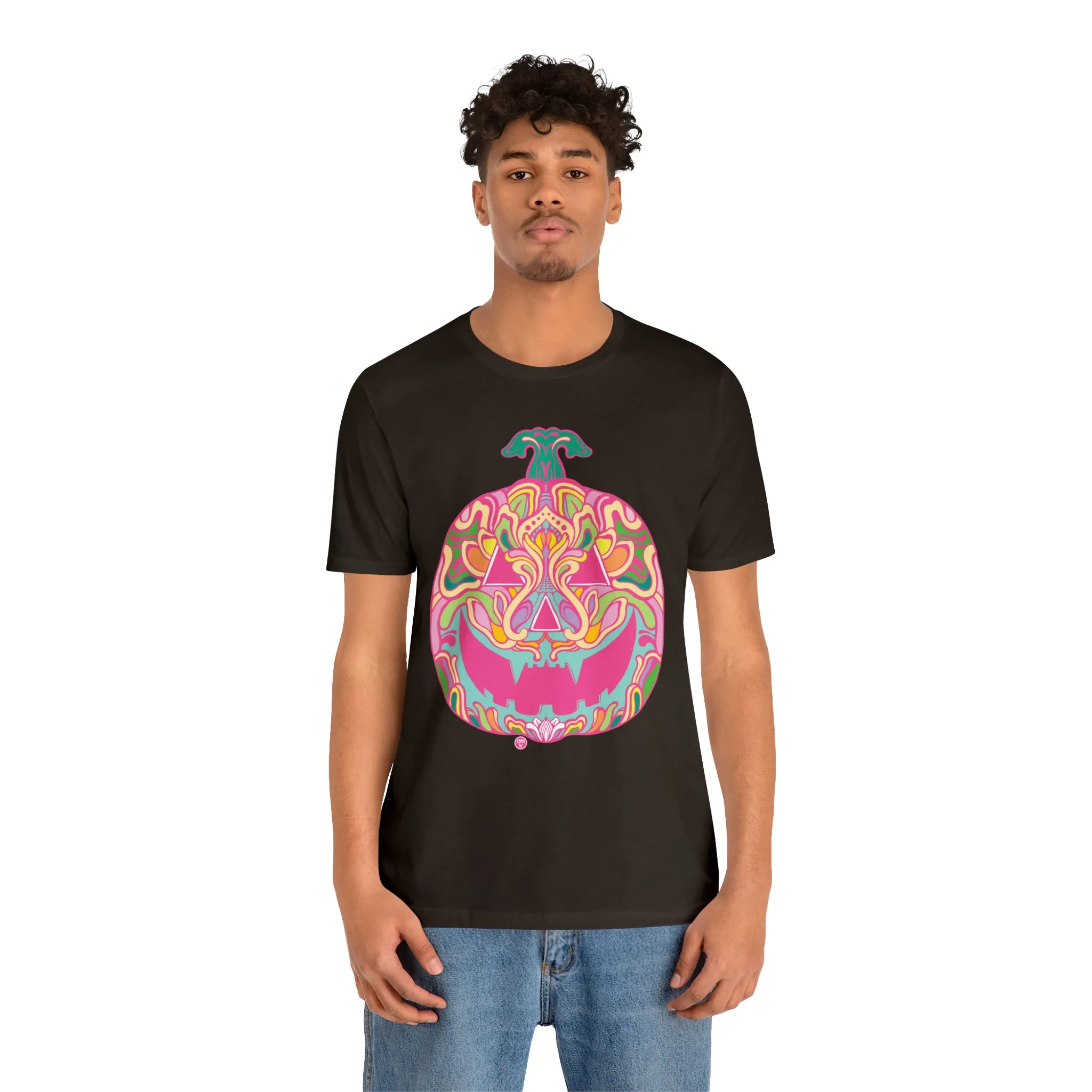 Pumpkinhead (CANDY) by Chaya Av Unisex Short Sleeve T-Shirt DTG (16 Colors Available)