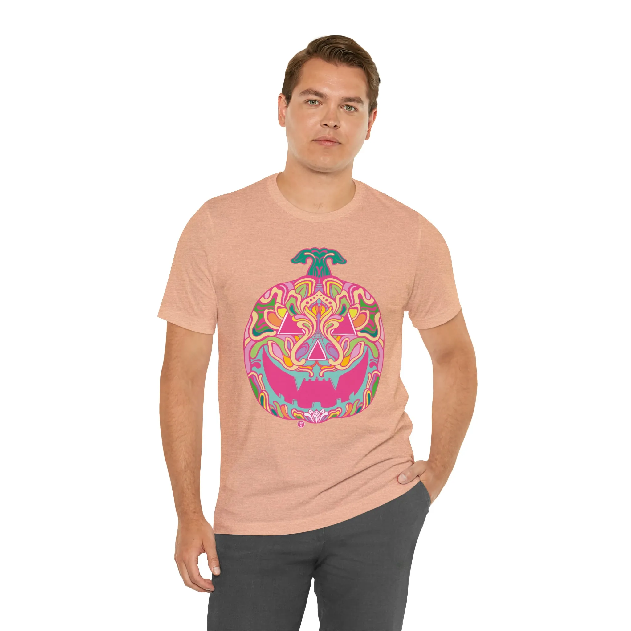 Pumpkinhead (CANDY) by Chaya Av Unisex Short Sleeve T-Shirt DTG (16 Colors Available)