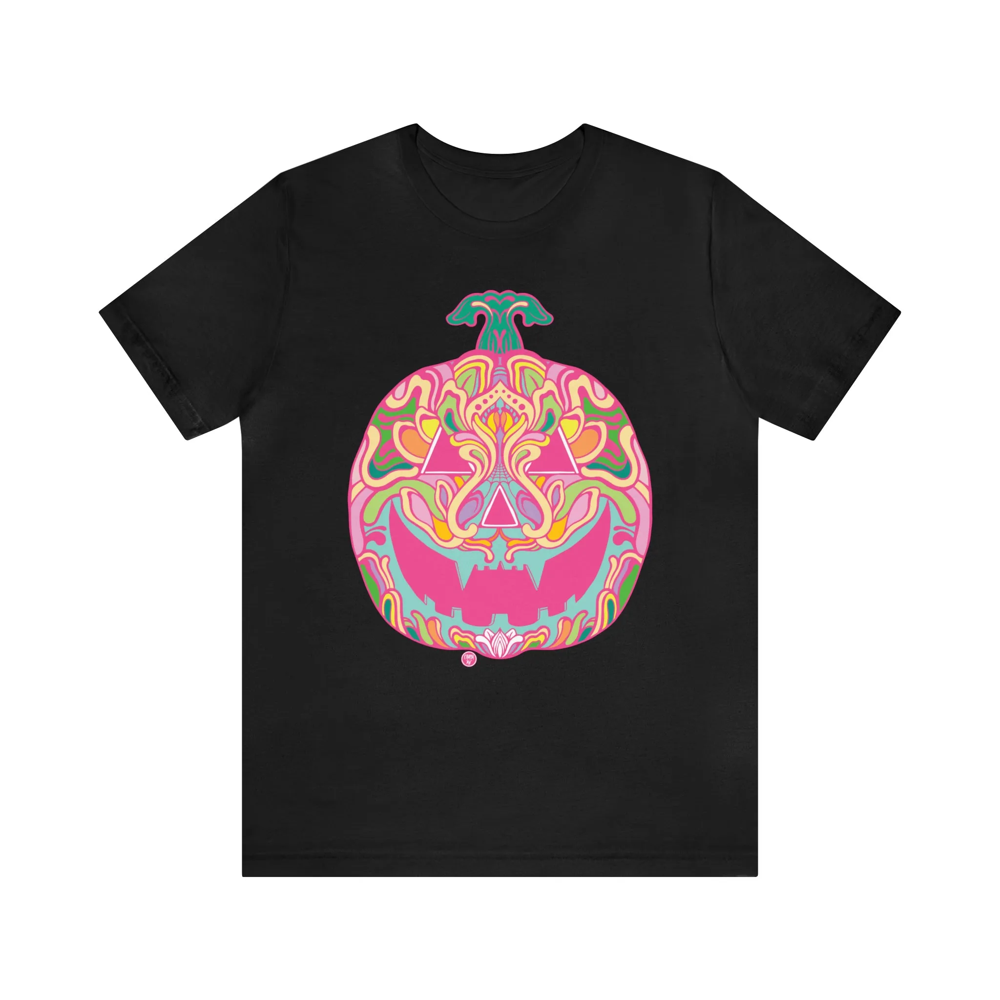 Pumpkinhead (CANDY) by Chaya Av Unisex Short Sleeve T-Shirt DTG (16 Colors Available)