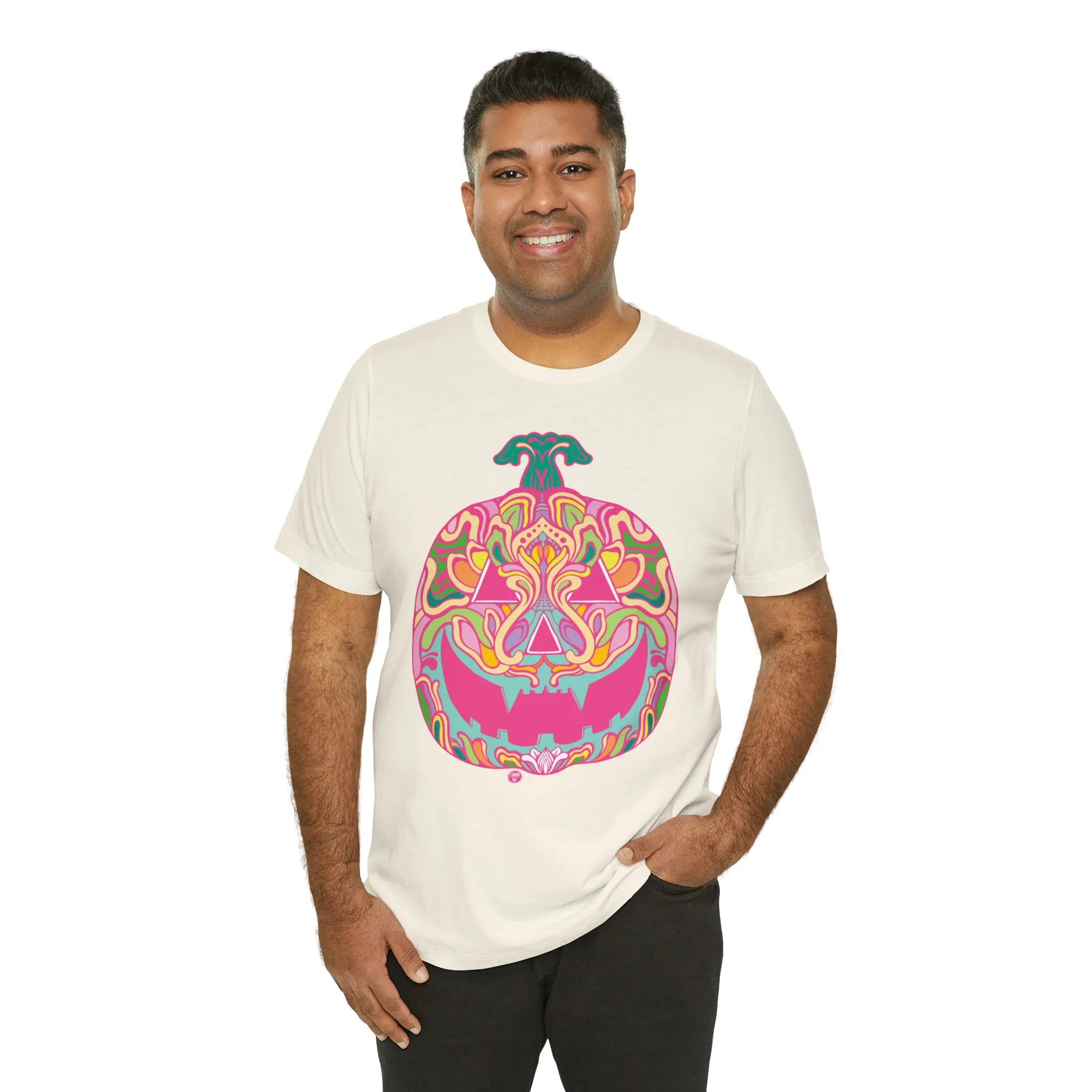 Pumpkinhead (CANDY) by Chaya Av Unisex Short Sleeve T-Shirt DTG (16 Colors Available)