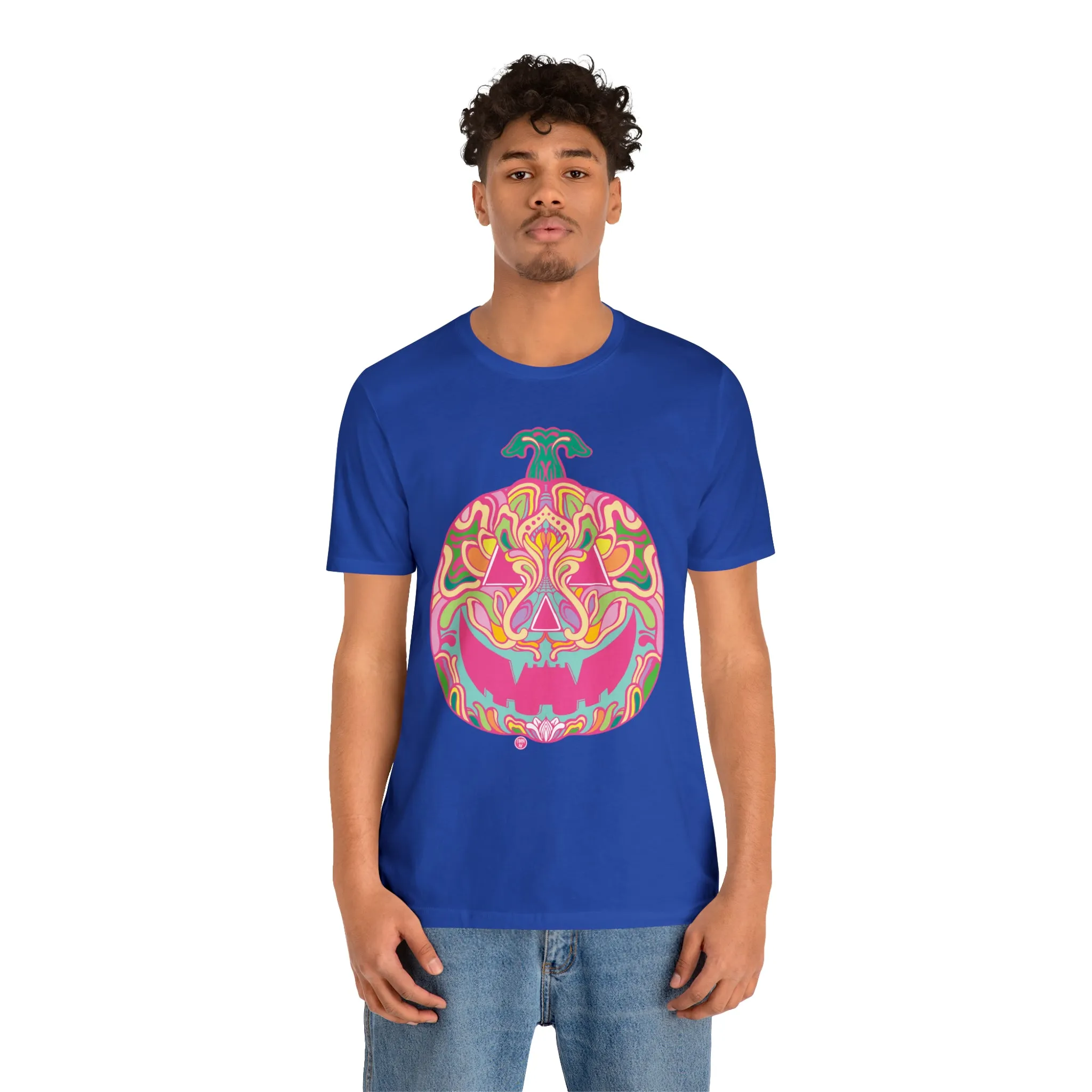Pumpkinhead (CANDY) by Chaya Av Unisex Short Sleeve T-Shirt DTG (16 Colors Available)