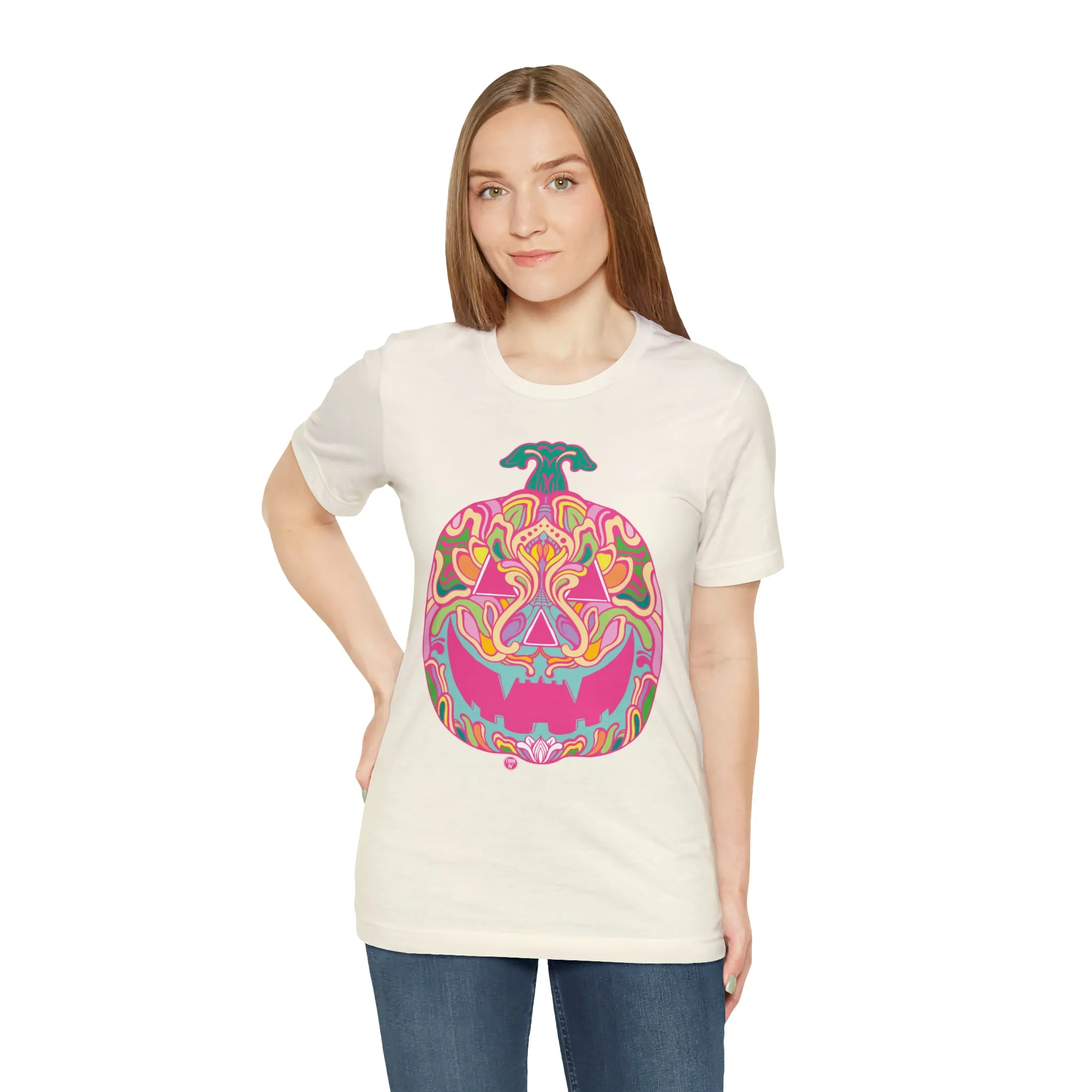 Pumpkinhead (CANDY) by Chaya Av Unisex Short Sleeve T-Shirt DTG (16 Colors Available)
