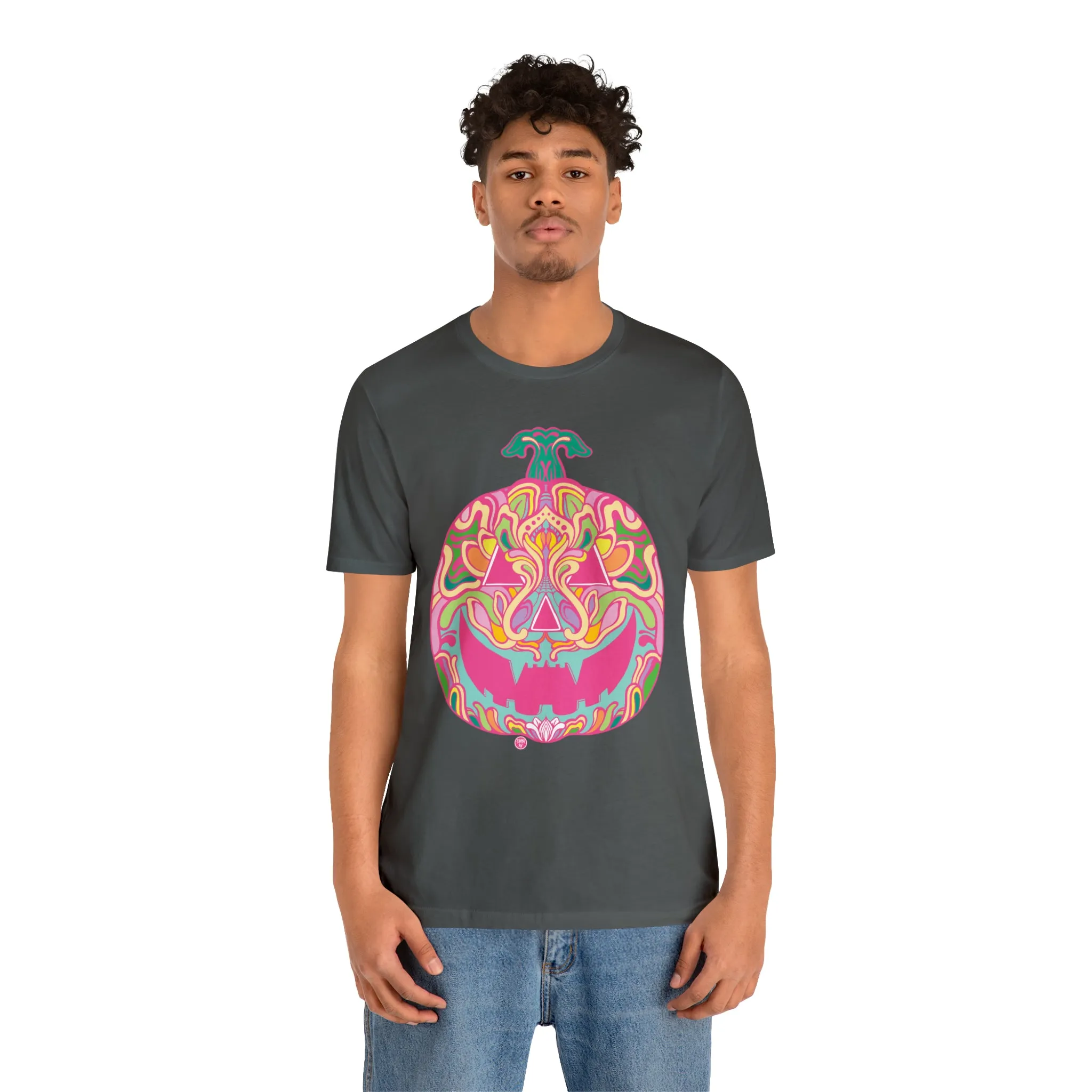 Pumpkinhead (CANDY) by Chaya Av Unisex Short Sleeve T-Shirt DTG (16 Colors Available)