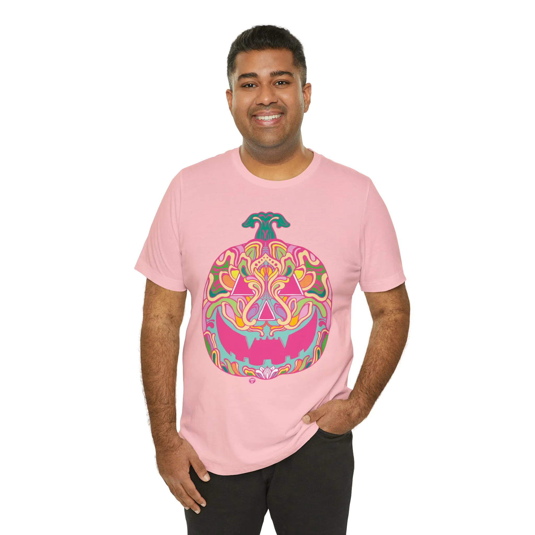 Pumpkinhead (CANDY) by Chaya Av Unisex Short Sleeve T-Shirt DTG (16 Colors Available)