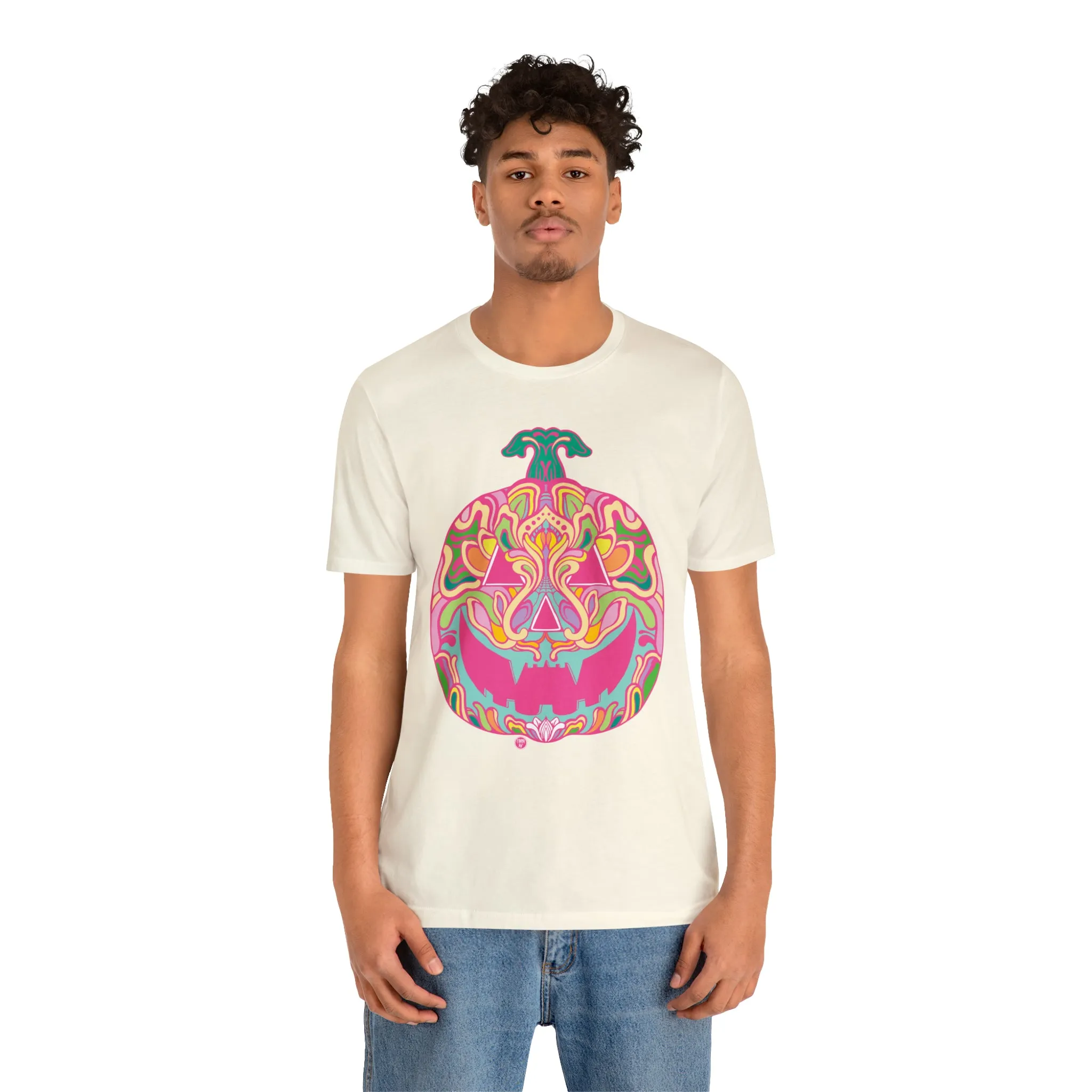 Pumpkinhead (CANDY) by Chaya Av Unisex Short Sleeve T-Shirt DTG (16 Colors Available)