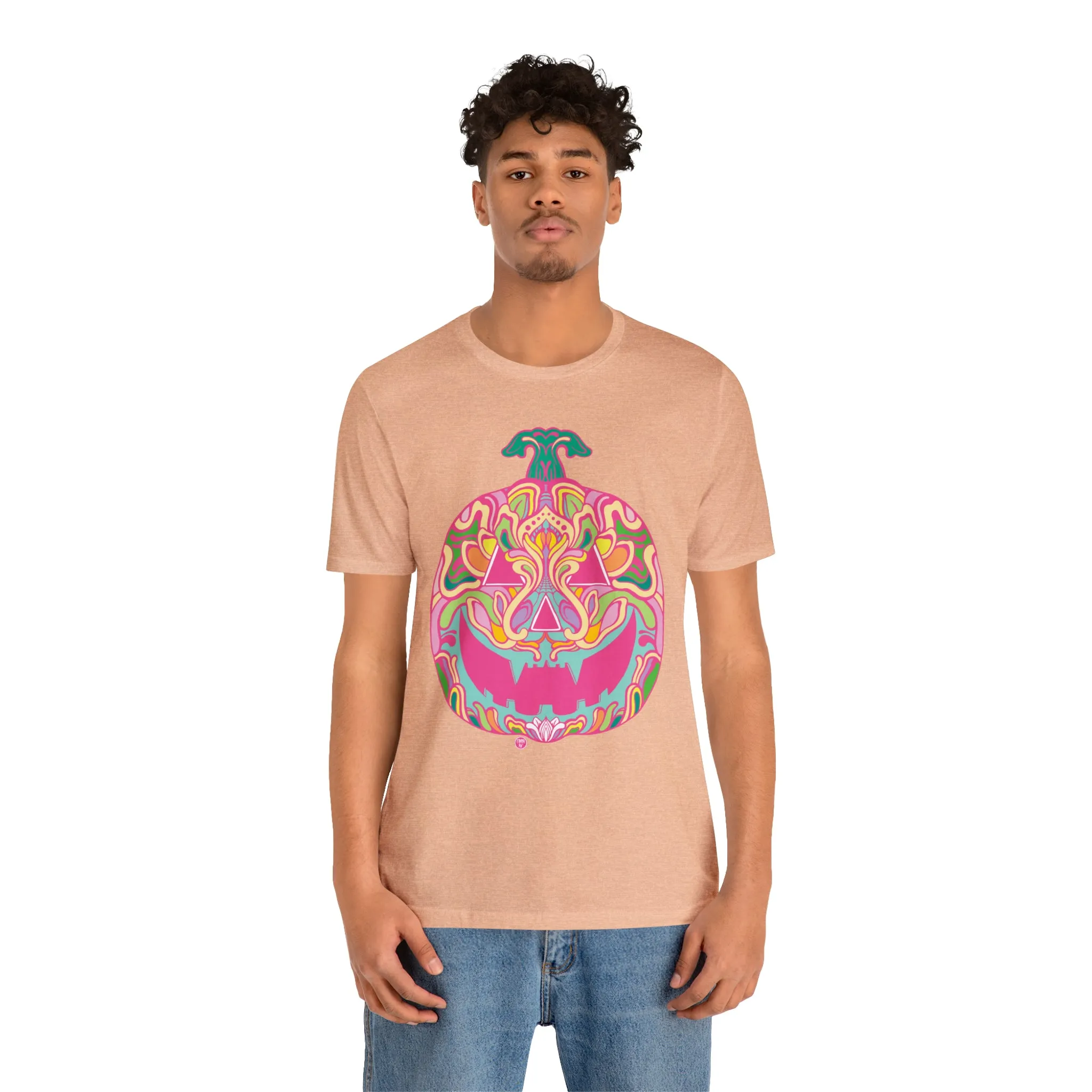 Pumpkinhead (CANDY) by Chaya Av Unisex Short Sleeve T-Shirt DTG (16 Colors Available)