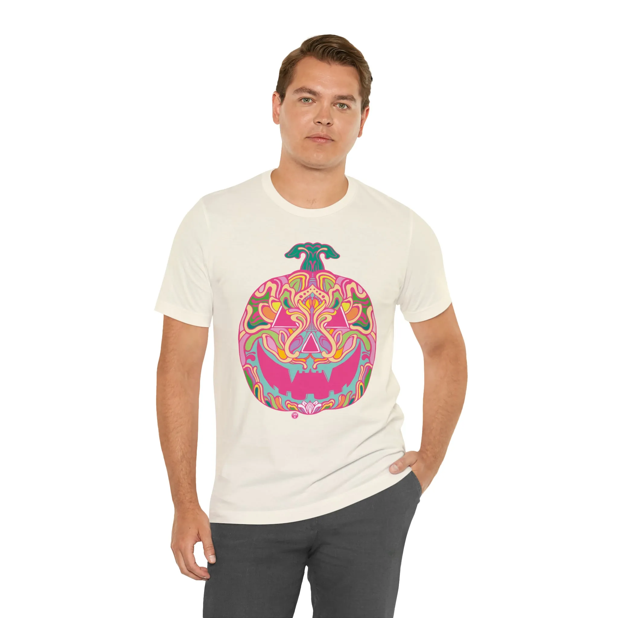 Pumpkinhead (CANDY) by Chaya Av Unisex Short Sleeve T-Shirt DTG (16 Colors Available)
