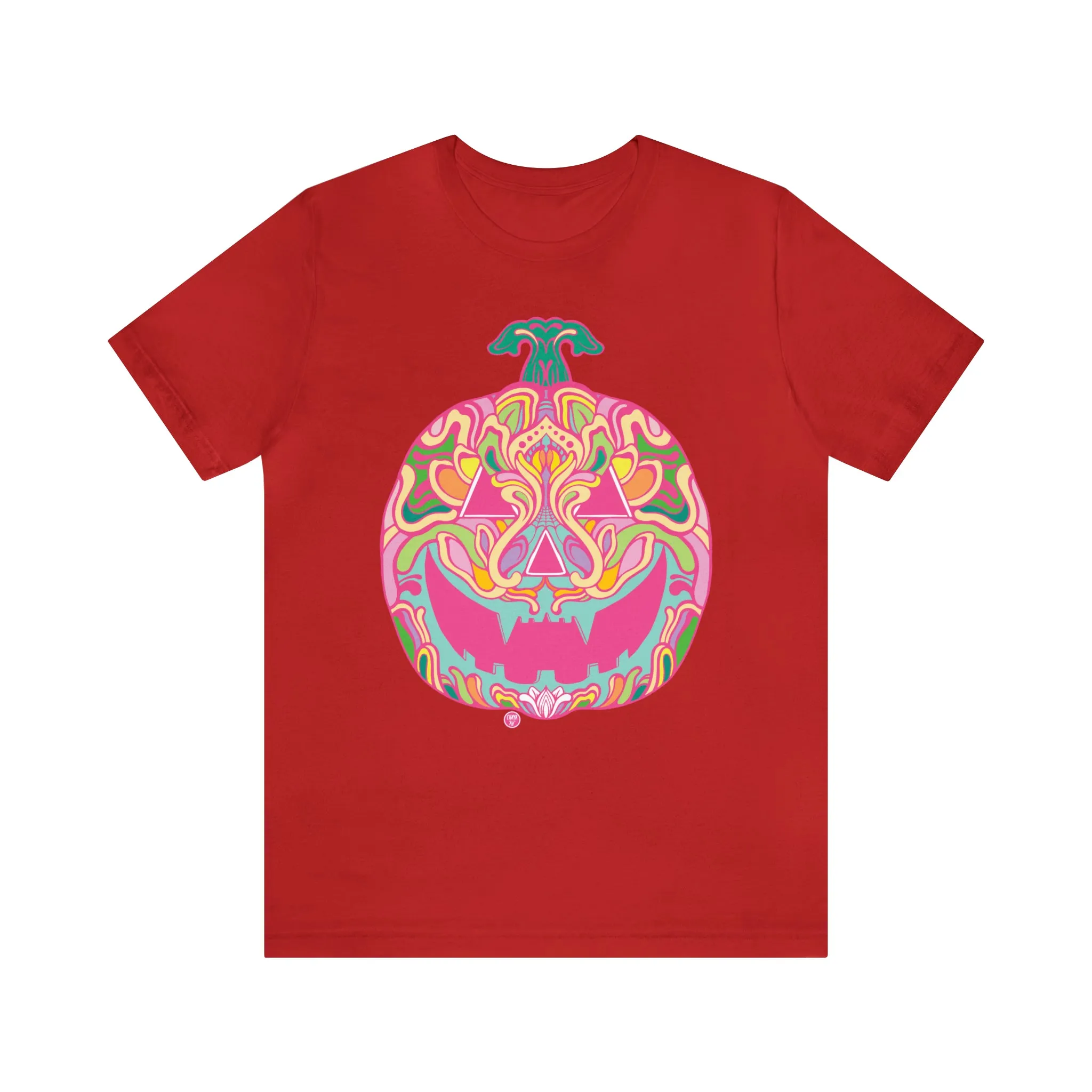 Pumpkinhead (CANDY) by Chaya Av Unisex Short Sleeve T-Shirt DTG (16 Colors Available)