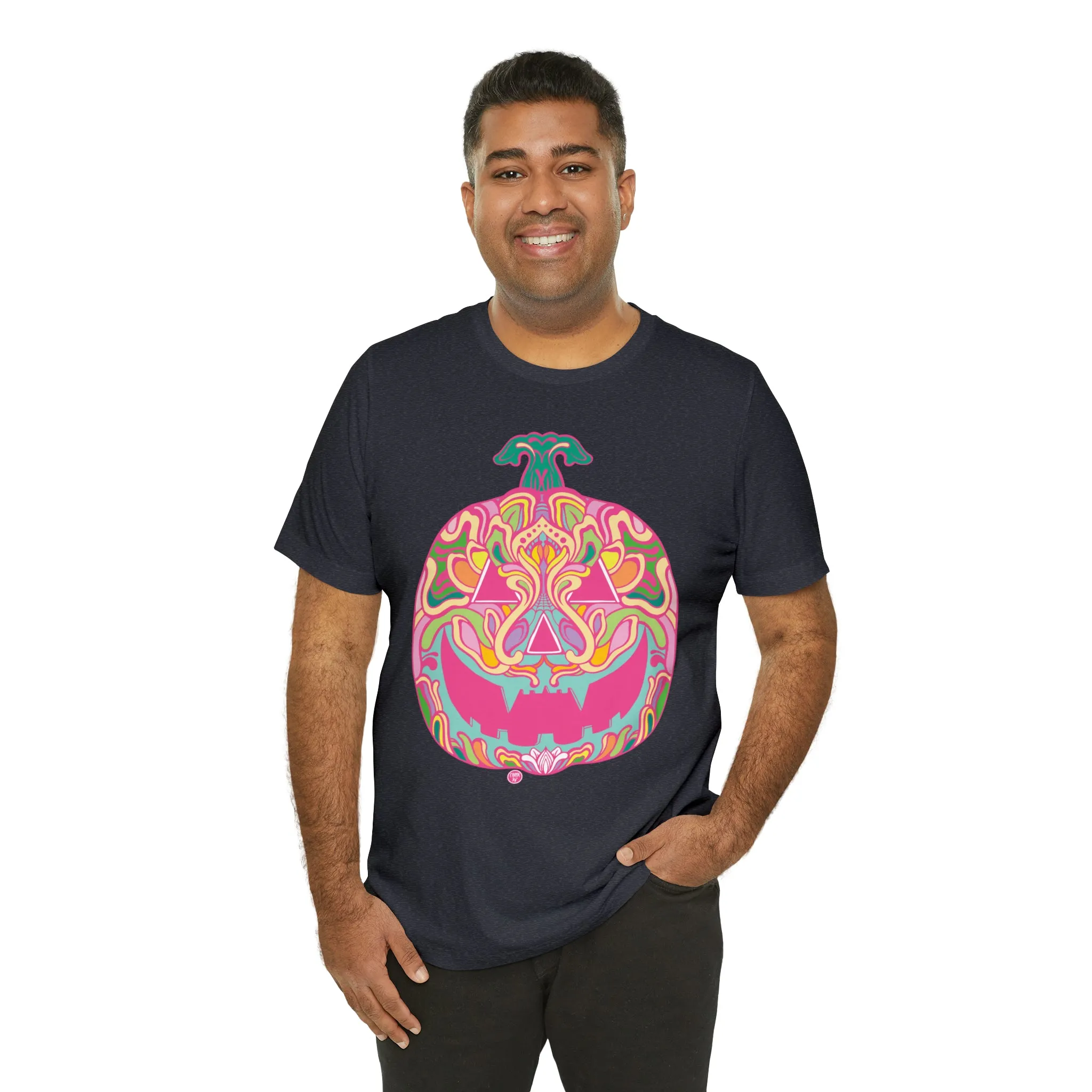 Pumpkinhead (CANDY) by Chaya Av Unisex Short Sleeve T-Shirt DTG (16 Colors Available)