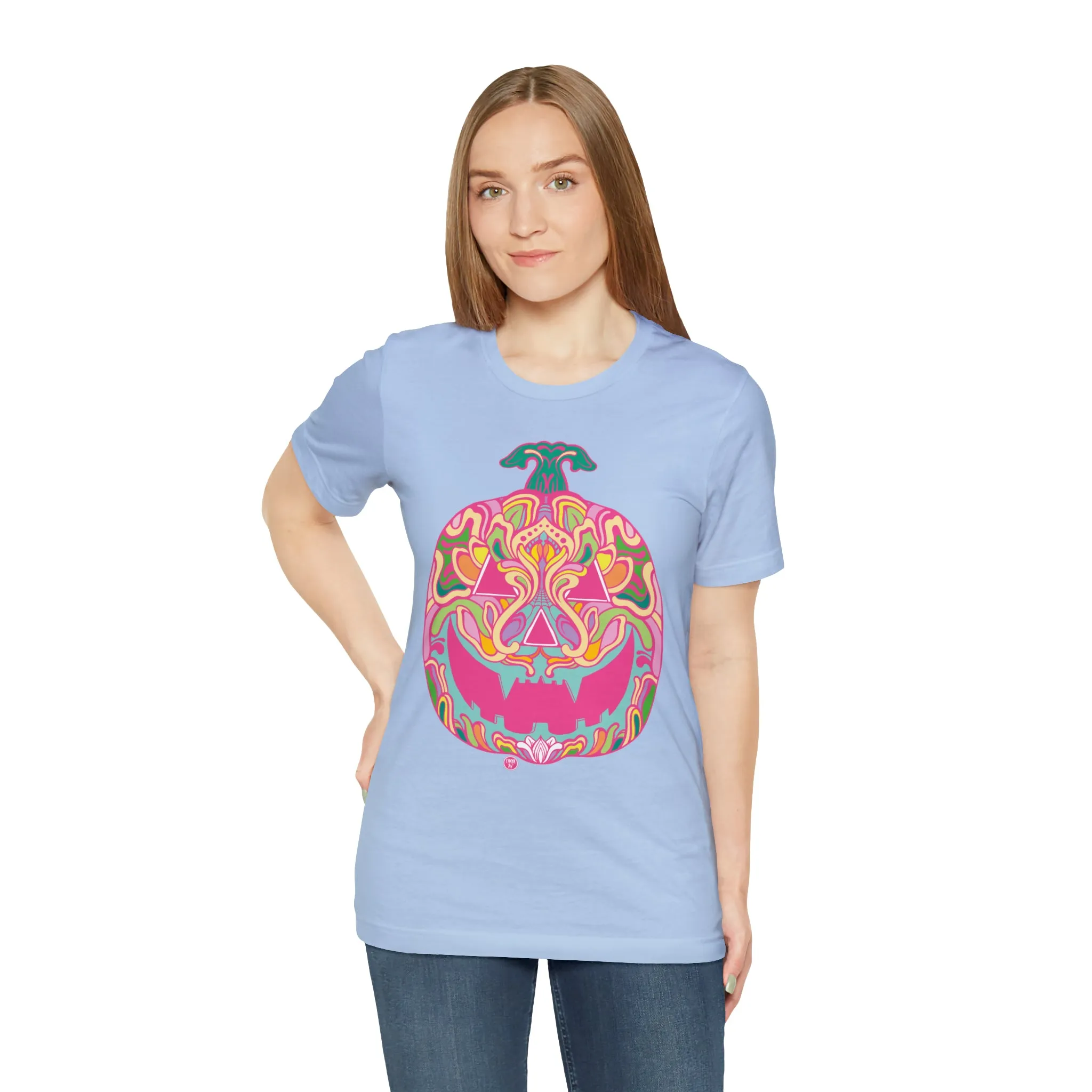 Pumpkinhead (CANDY) by Chaya Av Unisex Short Sleeve T-Shirt DTG (16 Colors Available)