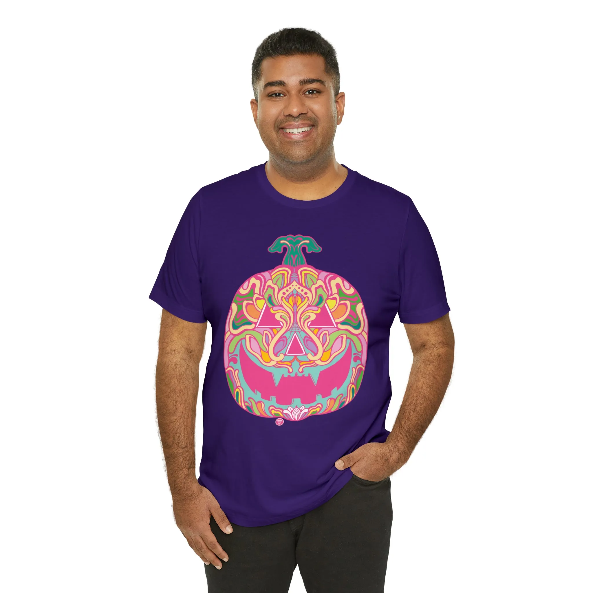 Pumpkinhead (CANDY) by Chaya Av Unisex Short Sleeve T-Shirt DTG (16 Colors Available)