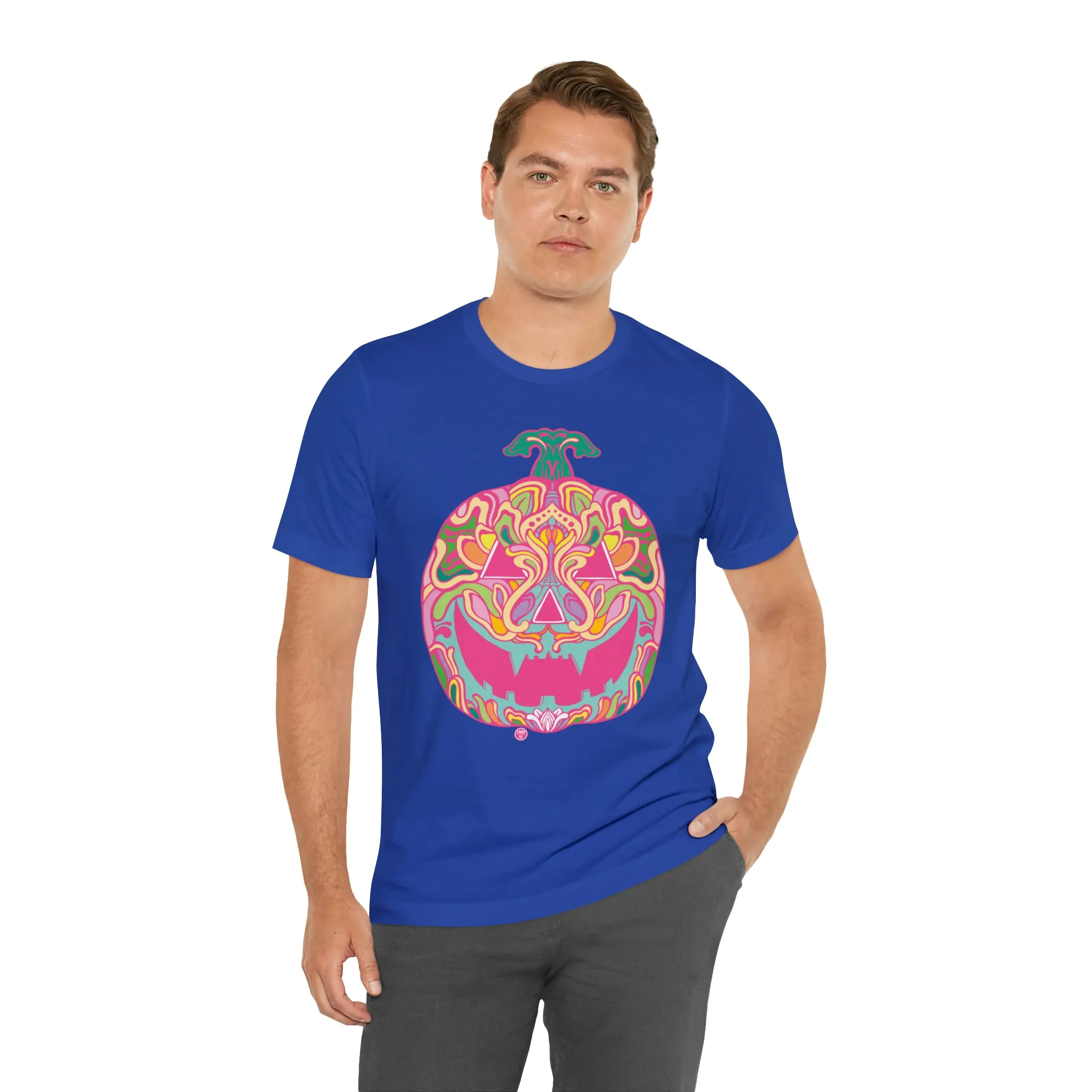 Pumpkinhead (CANDY) by Chaya Av Unisex Short Sleeve T-Shirt DTG (16 Colors Available)