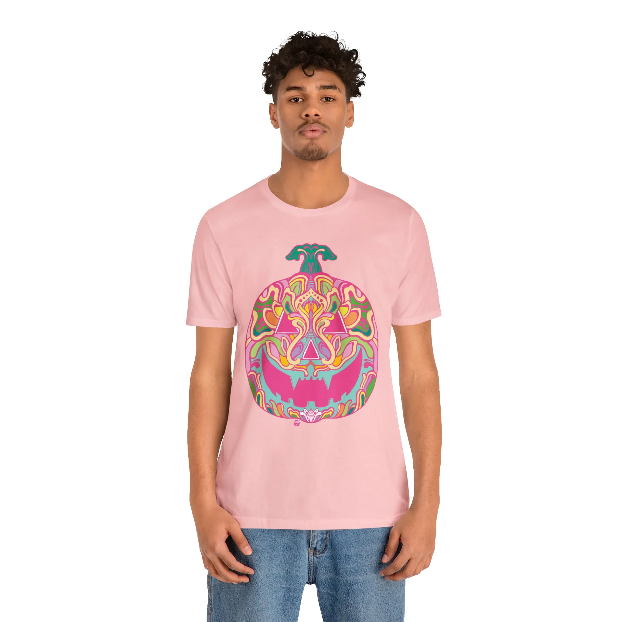 Pumpkinhead (CANDY) by Chaya Av Unisex Short Sleeve T-Shirt DTG (16 Colors Available)