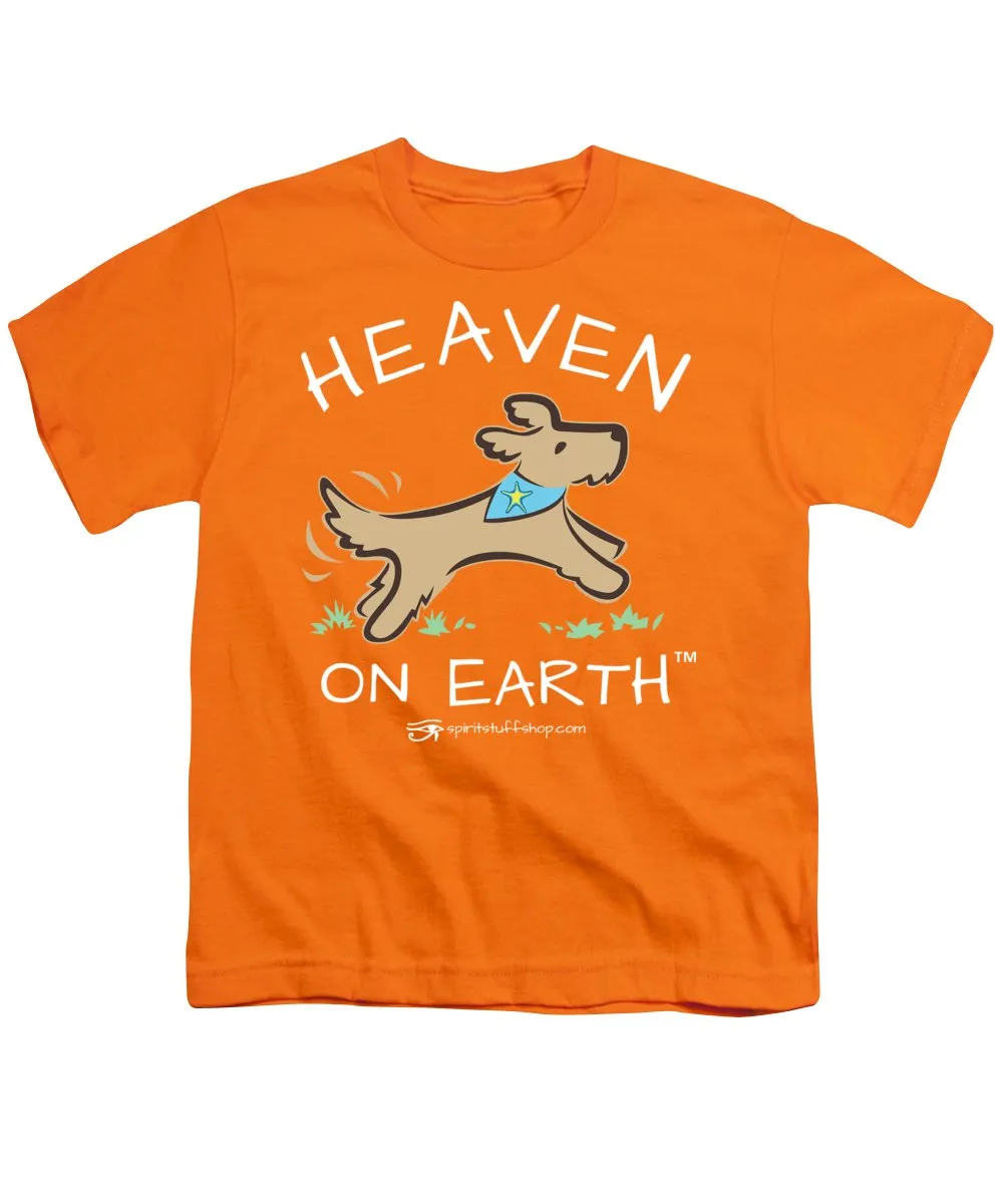 Pup/dog Heaven On Earth - Youth T-Shirt