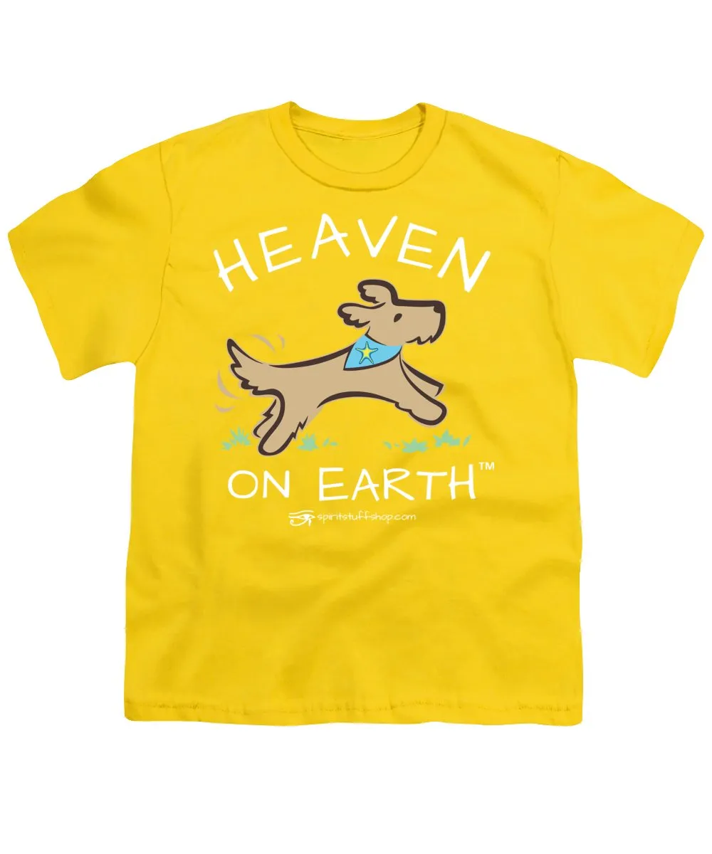 Pup/dog Heaven On Earth - Youth T-Shirt