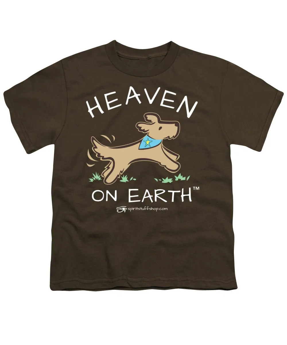 Pup/dog Heaven On Earth - Youth T-Shirt