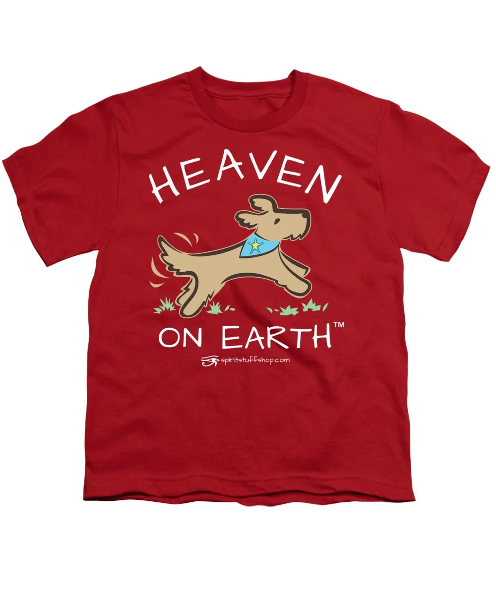 Pup/dog Heaven On Earth - Youth T-Shirt