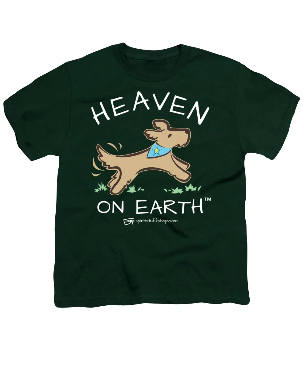 Pup/dog Heaven On Earth - Youth T-Shirt