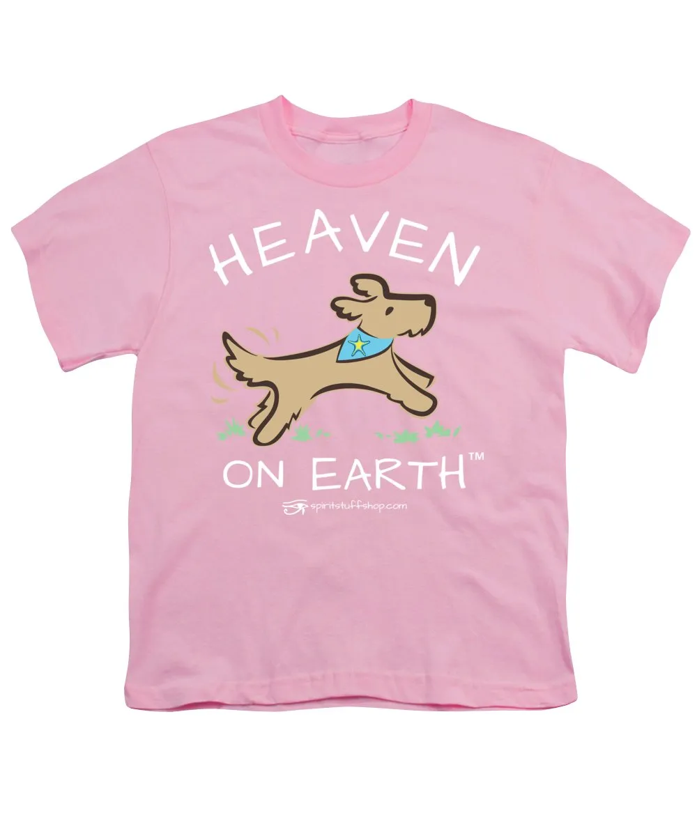 Pup/dog Heaven On Earth - Youth T-Shirt