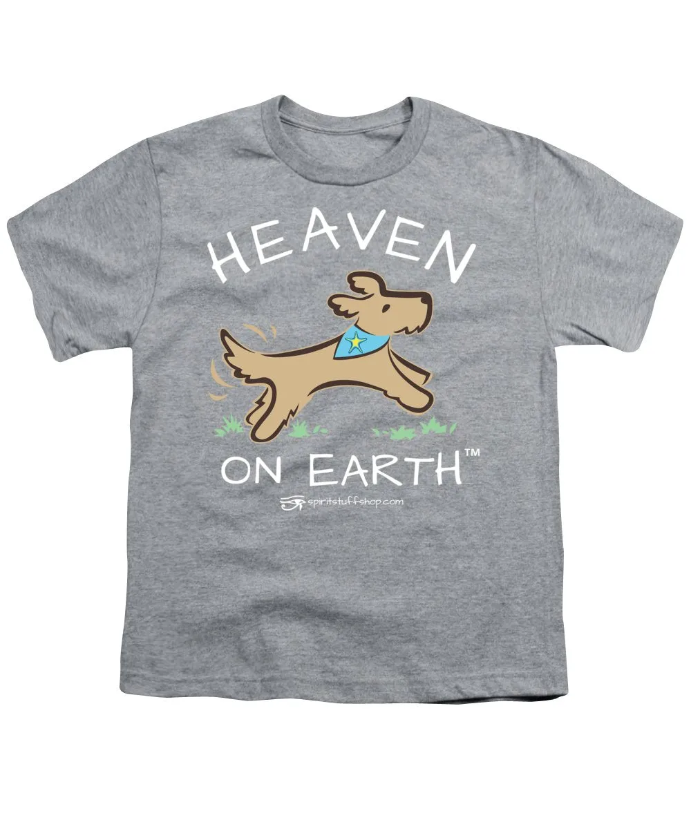 Pup/dog Heaven On Earth - Youth T-Shirt