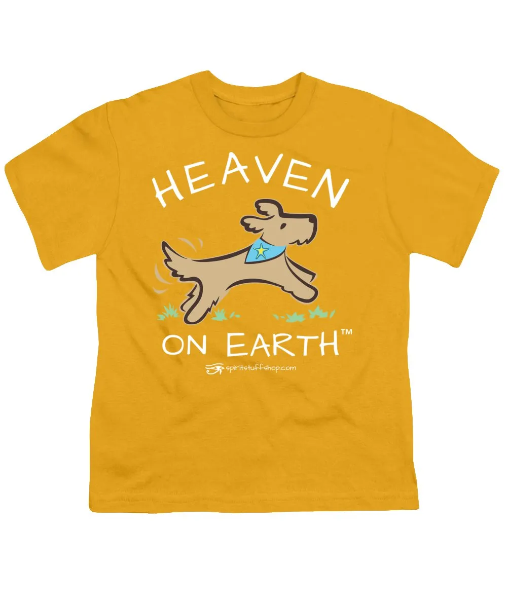 Pup/dog Heaven On Earth - Youth T-Shirt