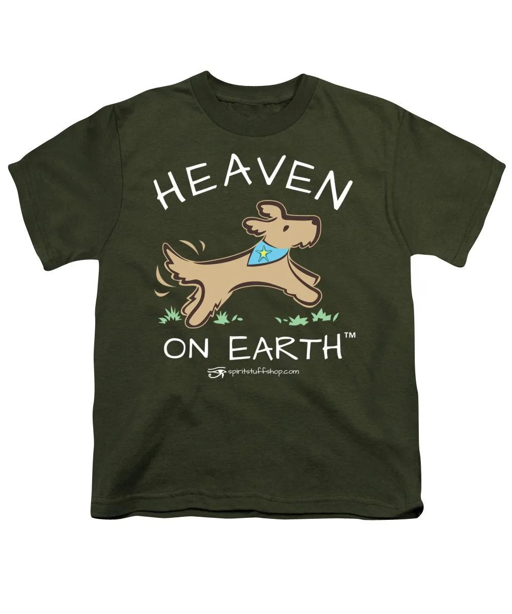 Pup/dog Heaven On Earth - Youth T-Shirt