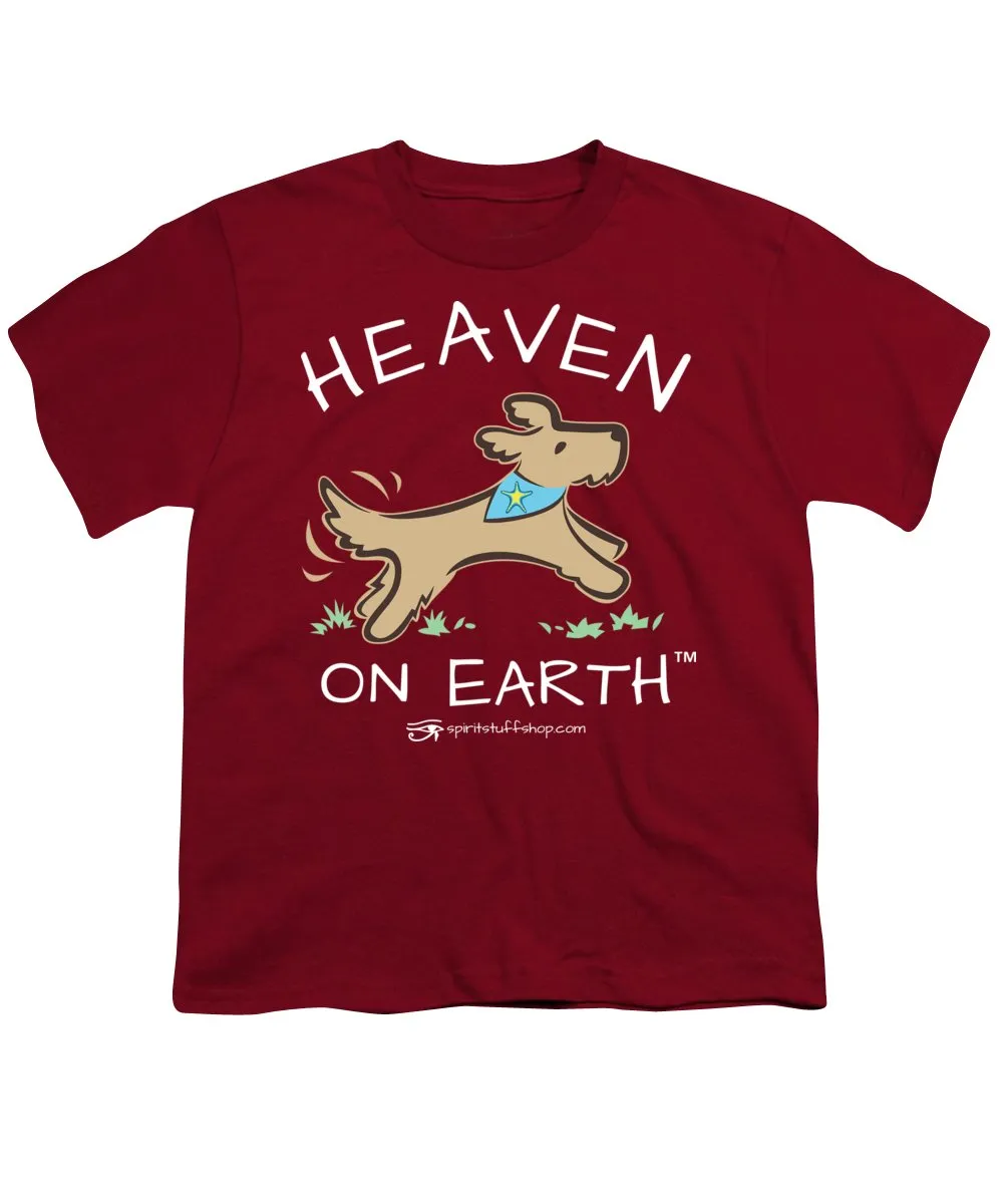 Pup/dog Heaven On Earth - Youth T-Shirt