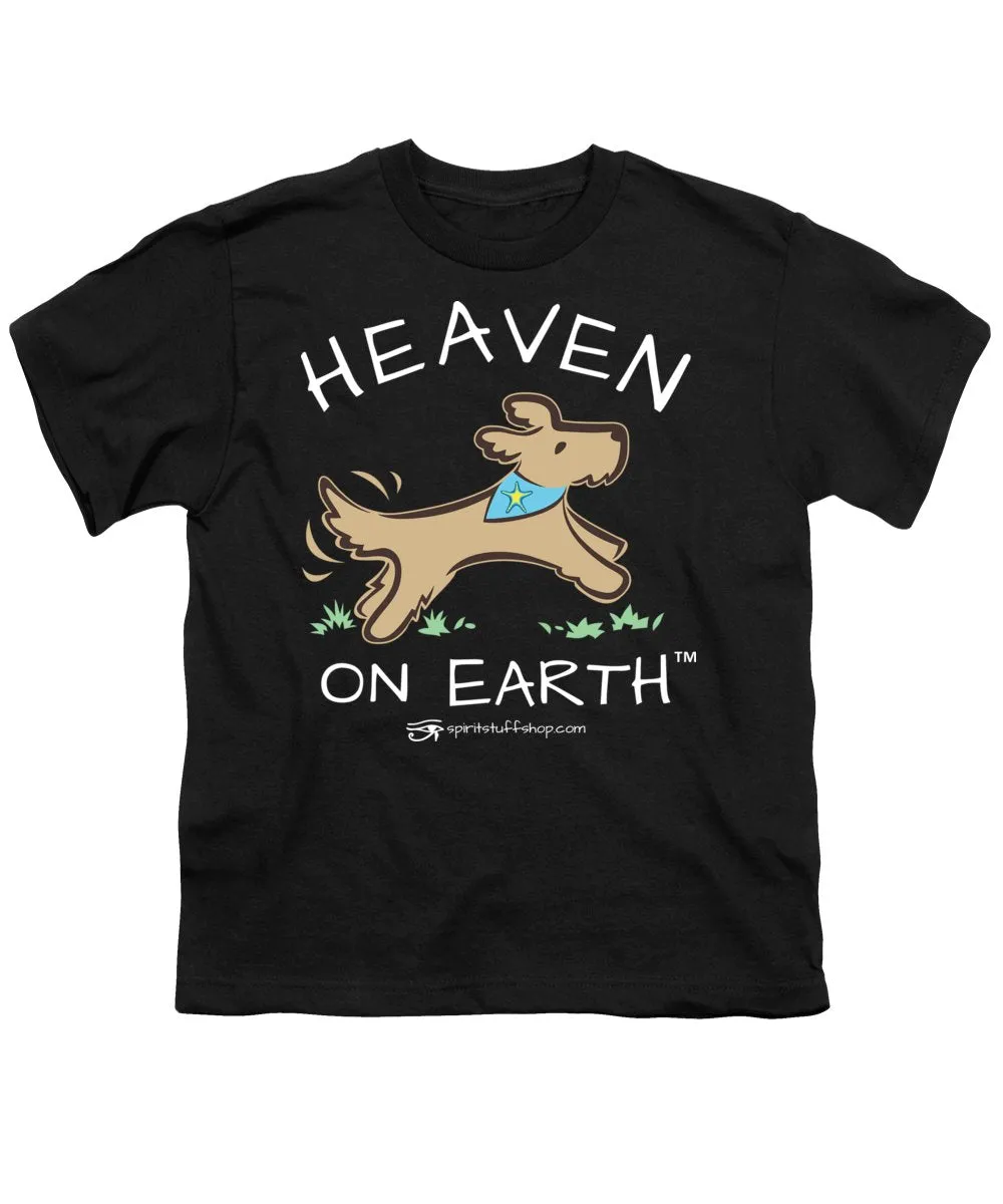 Pup/dog Heaven On Earth - Youth T-Shirt