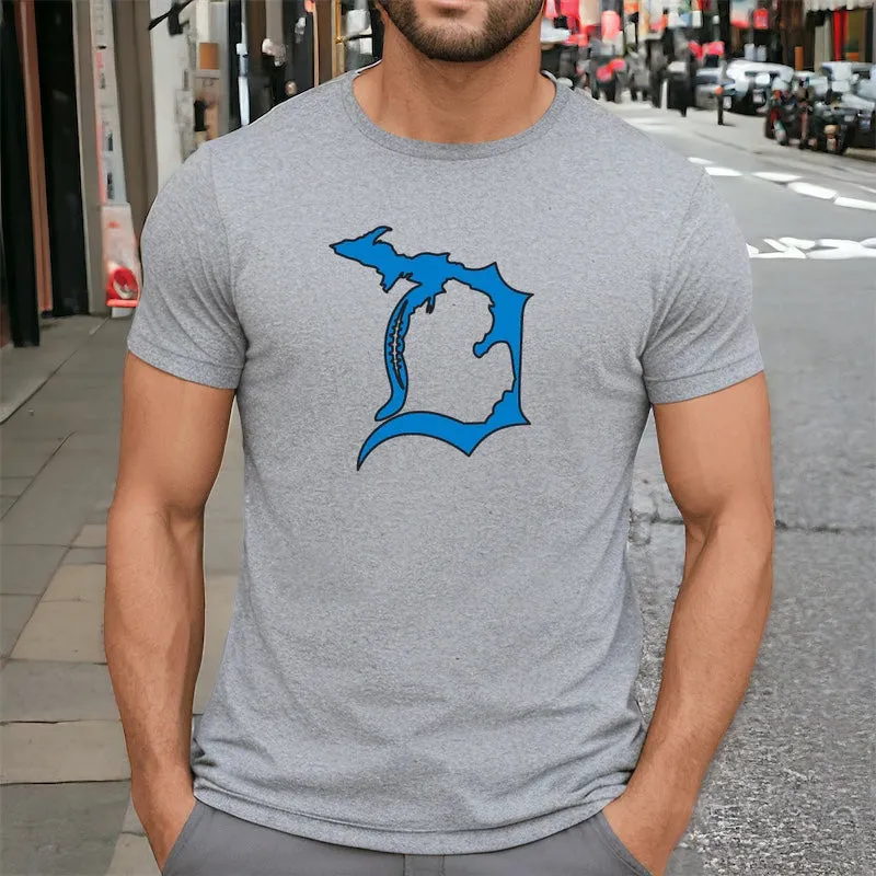 "Football In The D" Men's Crew T-Shirt