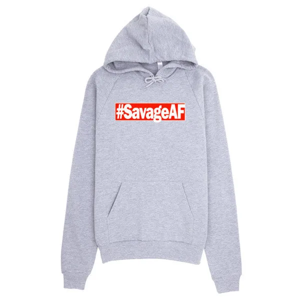 "SavageAF" Unisex (Men/Women) Hoodie
