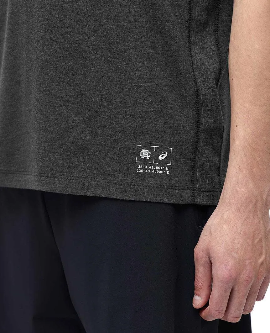 RCxAsics Graphic Tee Phantom Heather