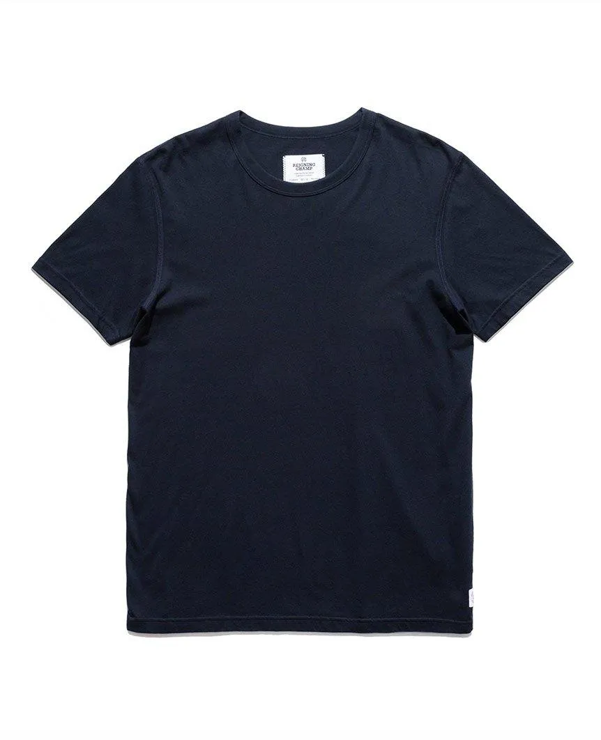 Ringspun Jersey T-Shirt Navy